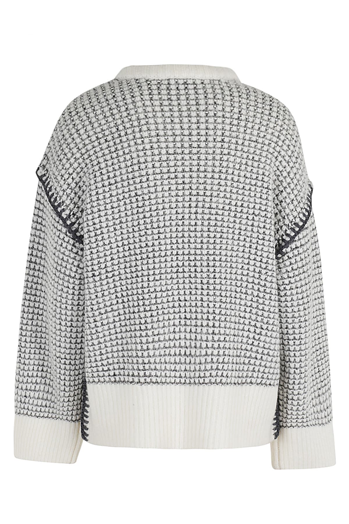 Shop Rag & Bone Katie Stripe Long Sleeve In Ivorymult