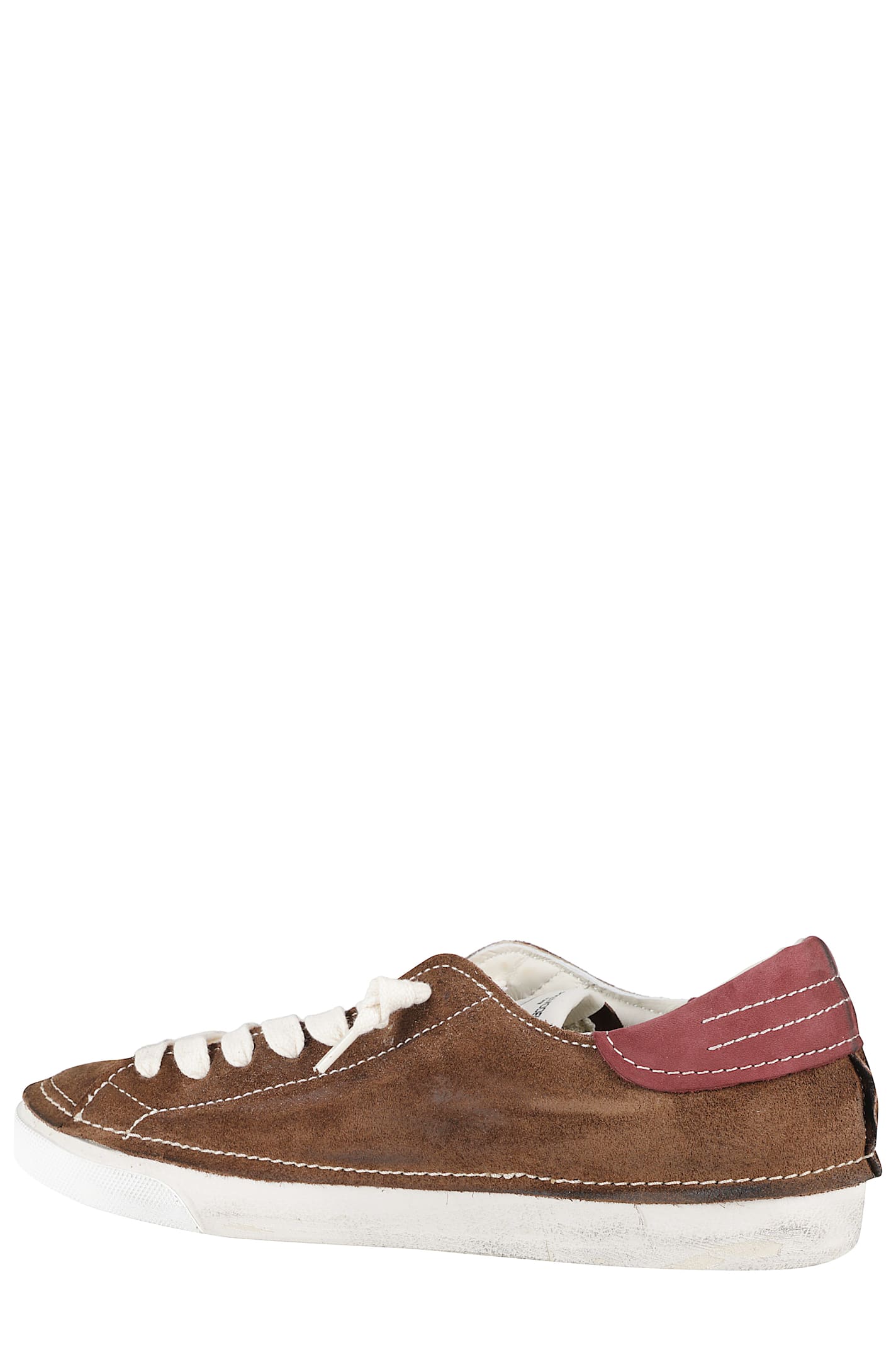 Philippe Model Prsx Suede Sneakers In Brown