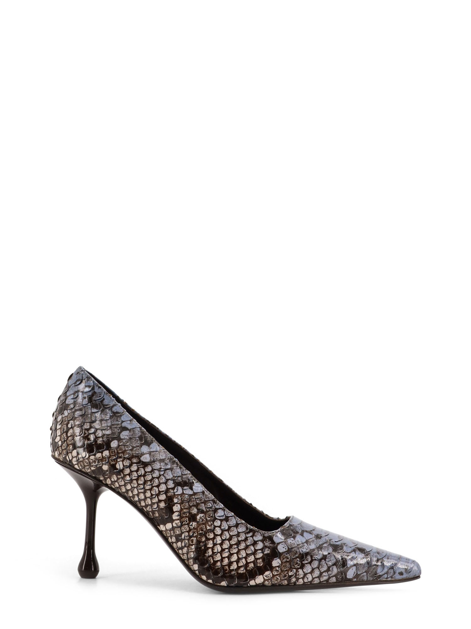 Jimmy Choo Women Ixia 80 Leather Pumps In Brown