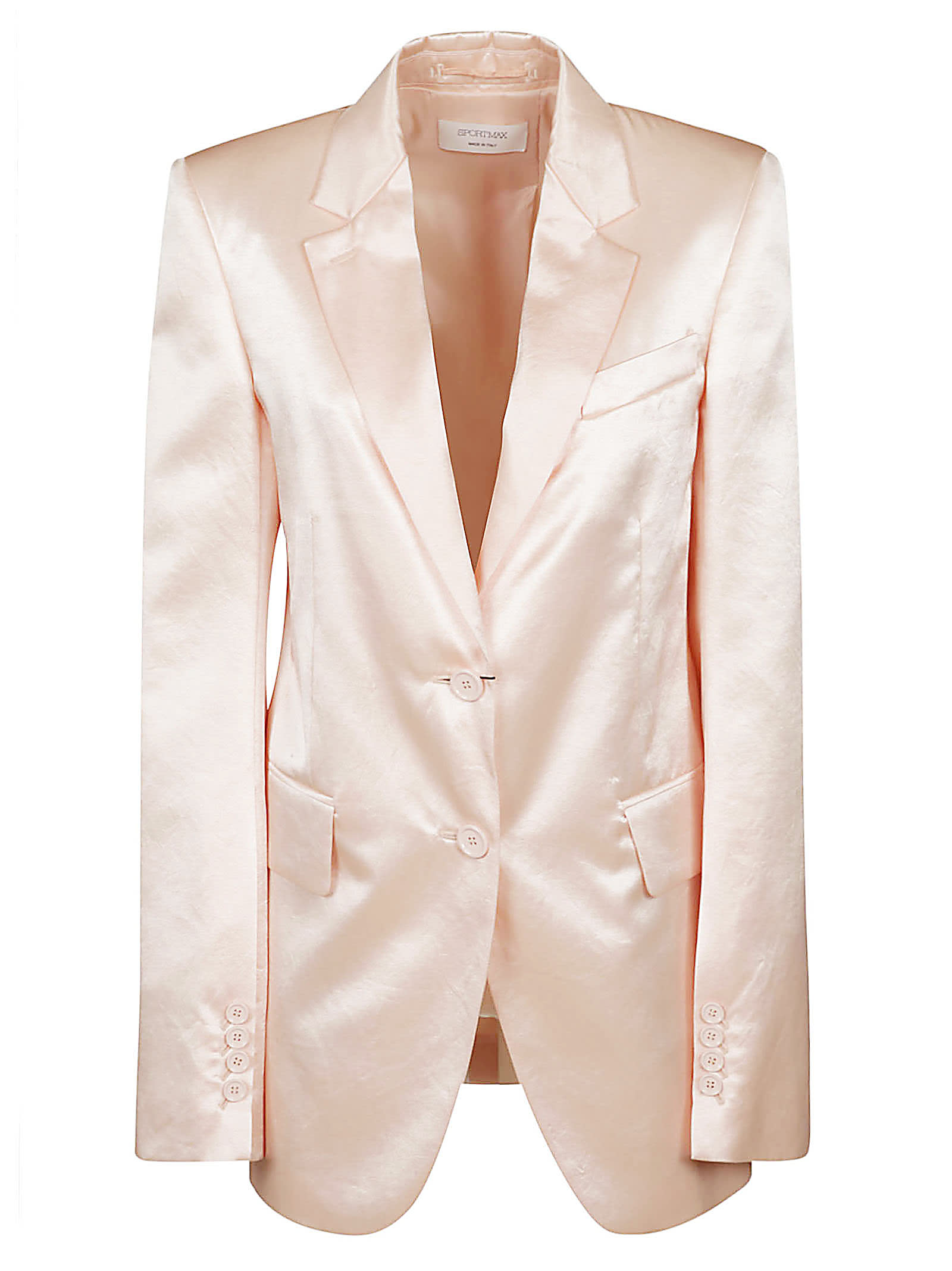 Shop Sportmax Volante Blazer In Avorio