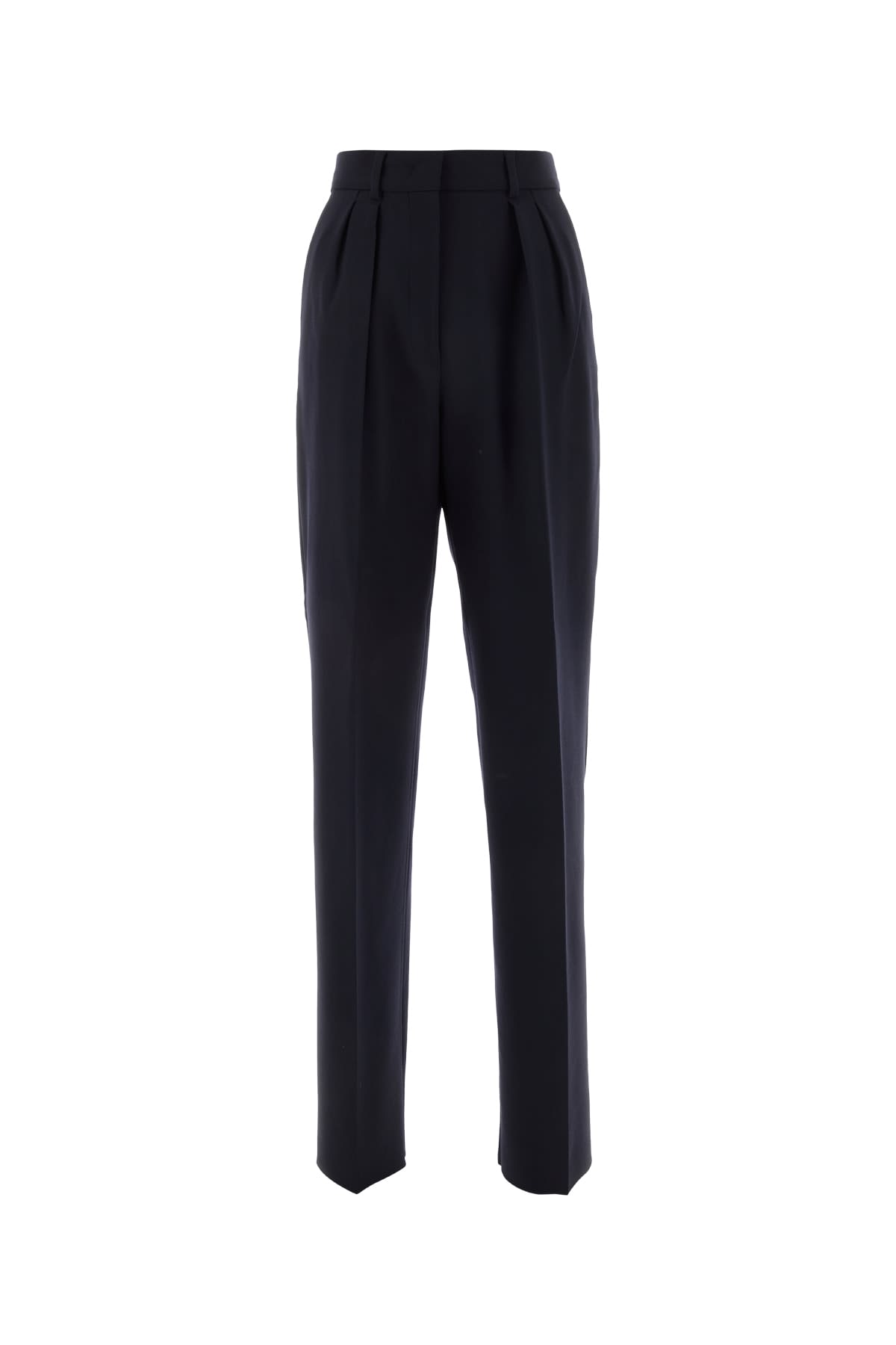 Shop Sportmax Pantalone Tibet In Blunotte