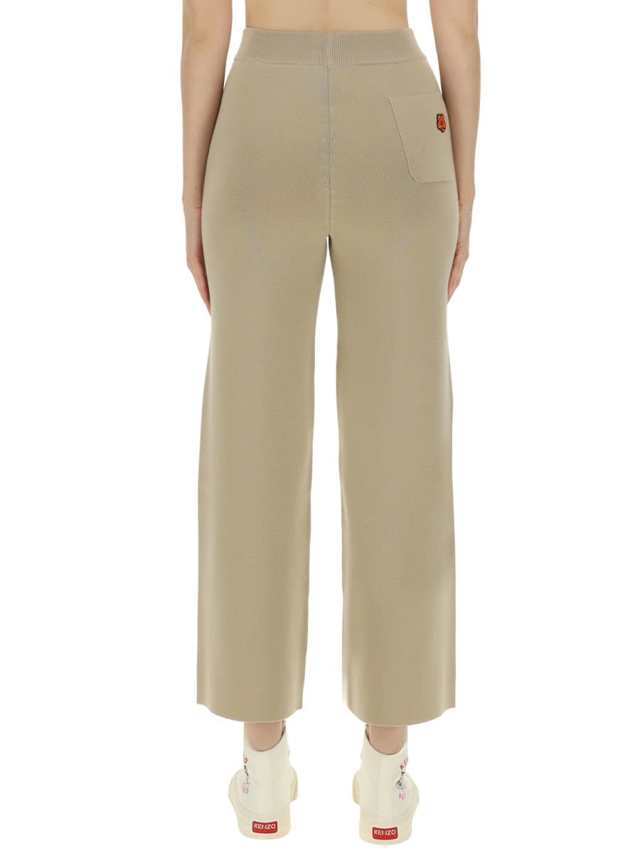 Kenzo Trousers In Beige