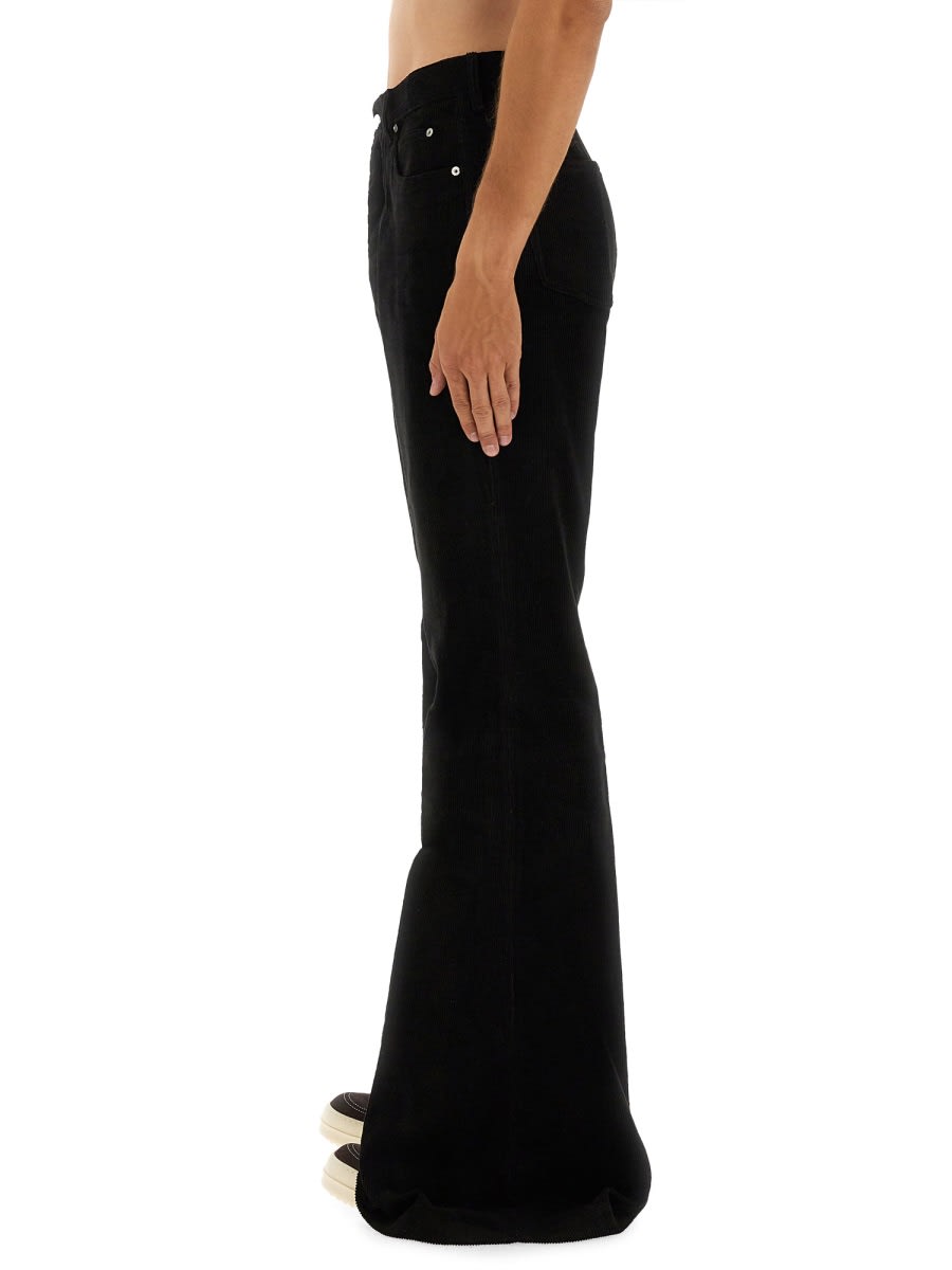 Rick Owens Pants "bolan" In Black