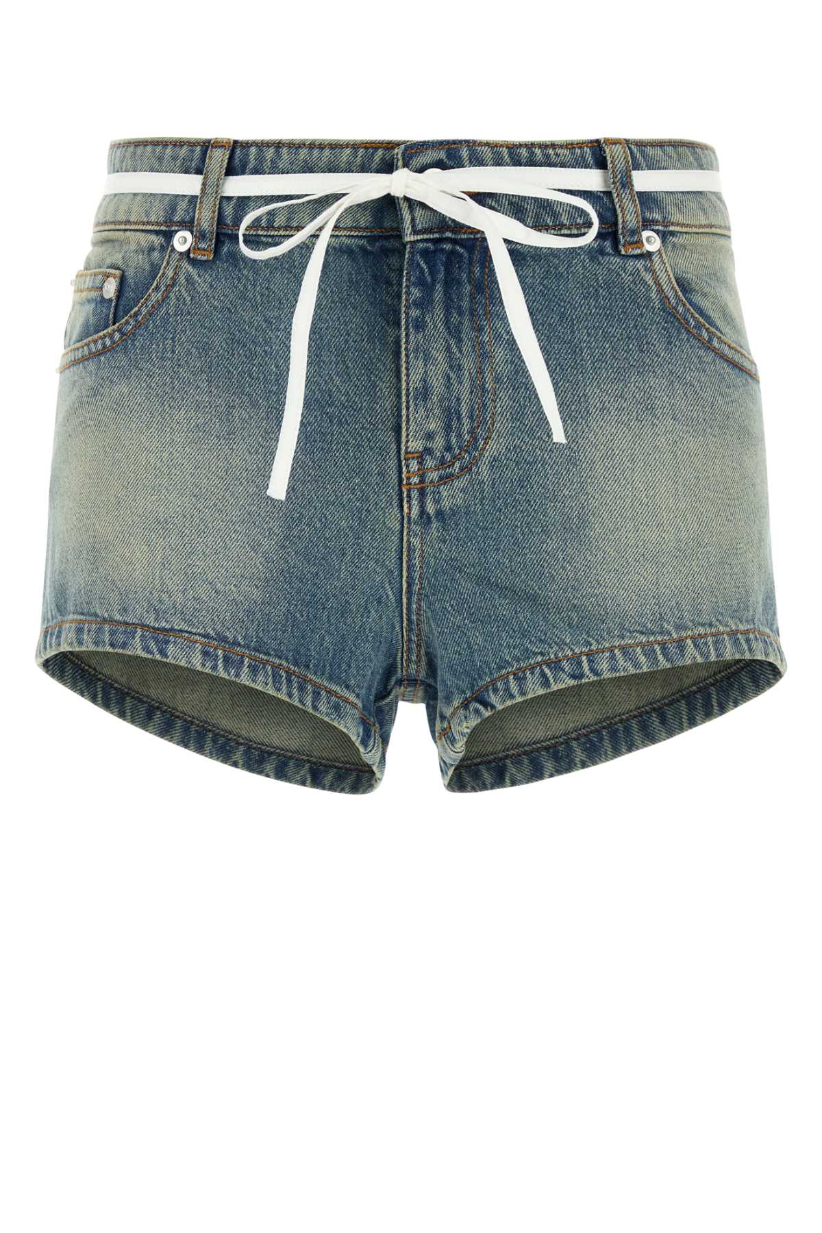 Denim Lazo Shorts