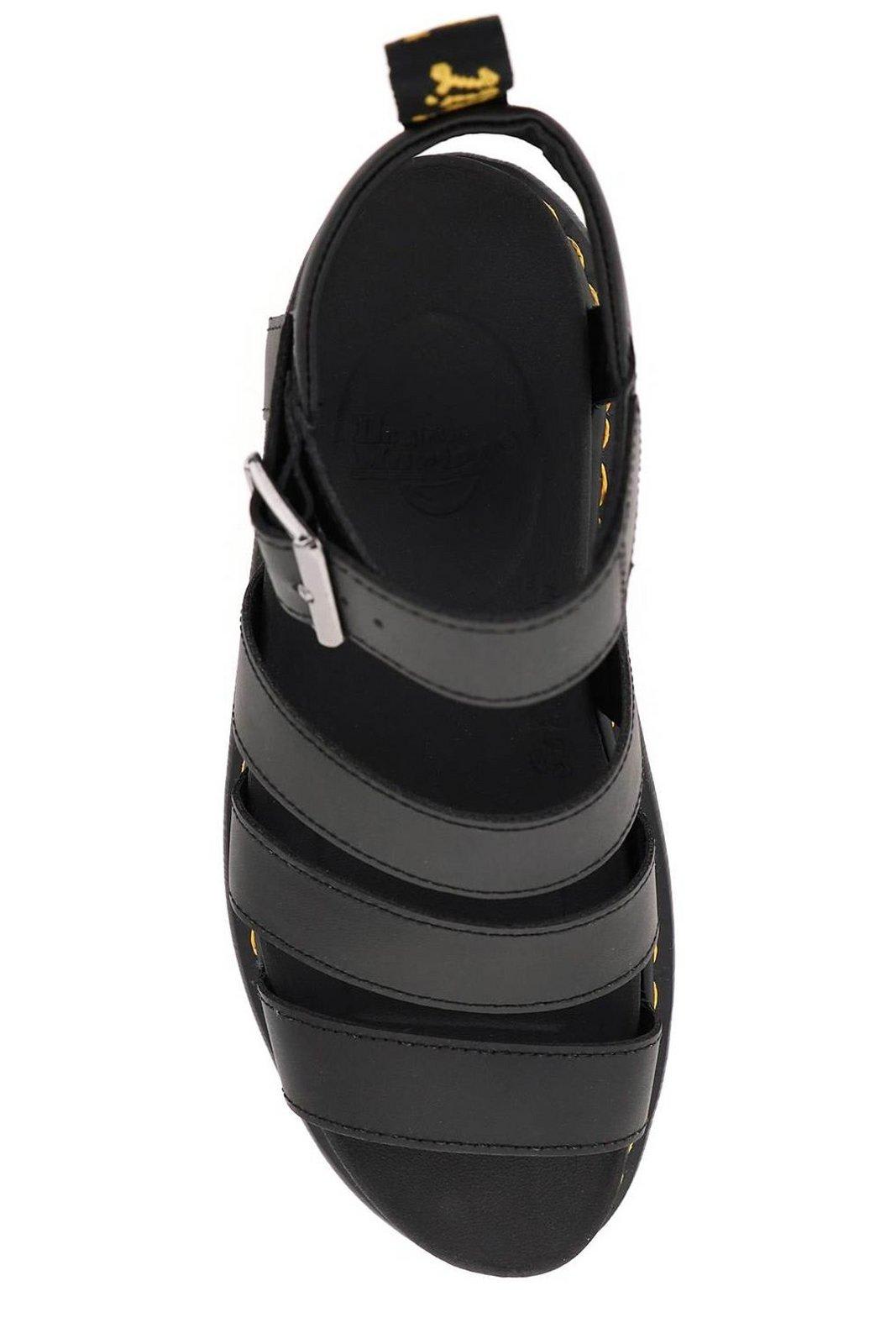 Shop Dr. Martens' Blaire Strap Sandals In Black