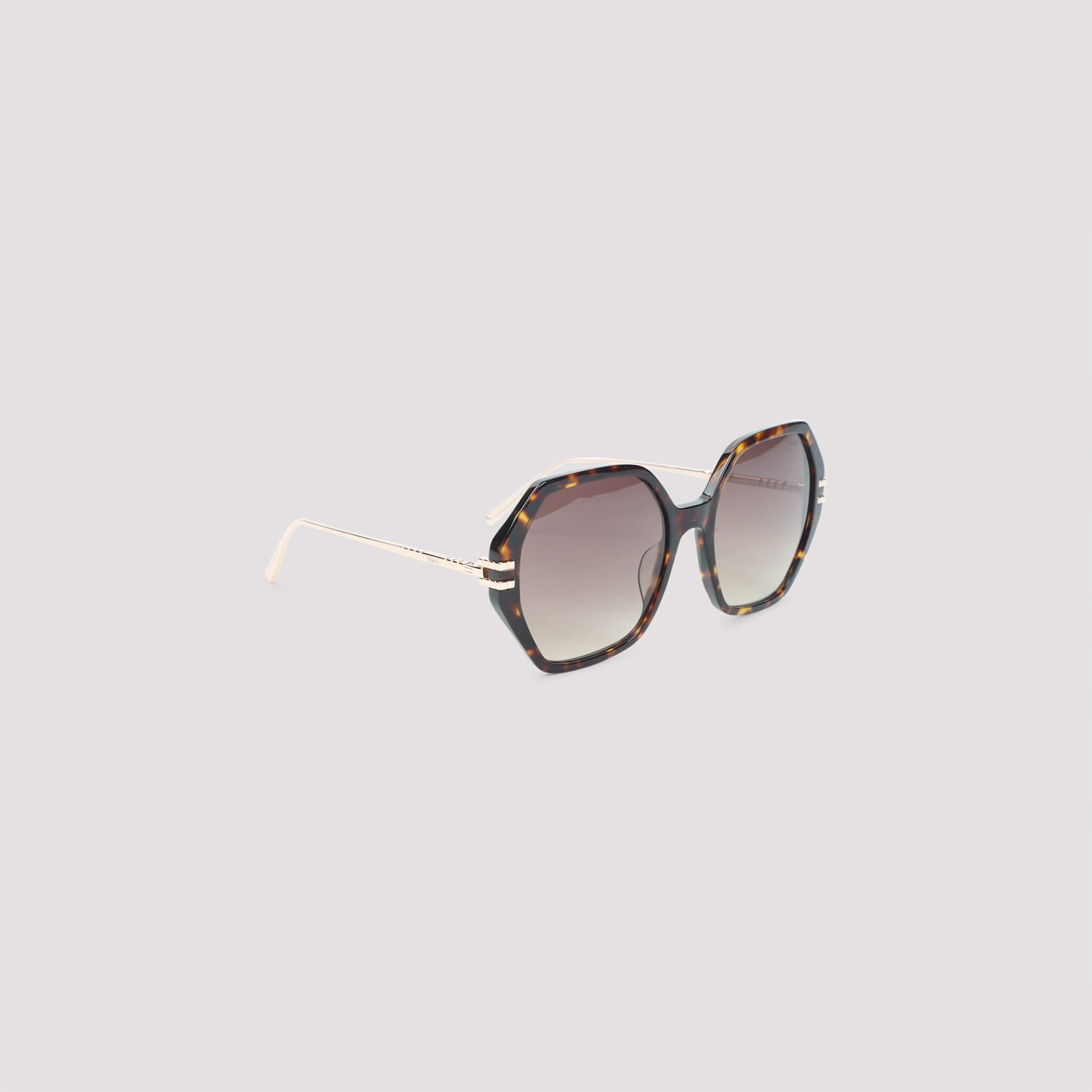 Chopard Brown Acetate Sunglasses In Brown