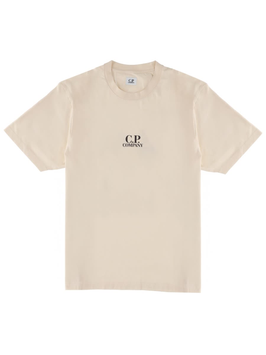 C.p. Company C. P. Company T-shirt With Logo In Neutral