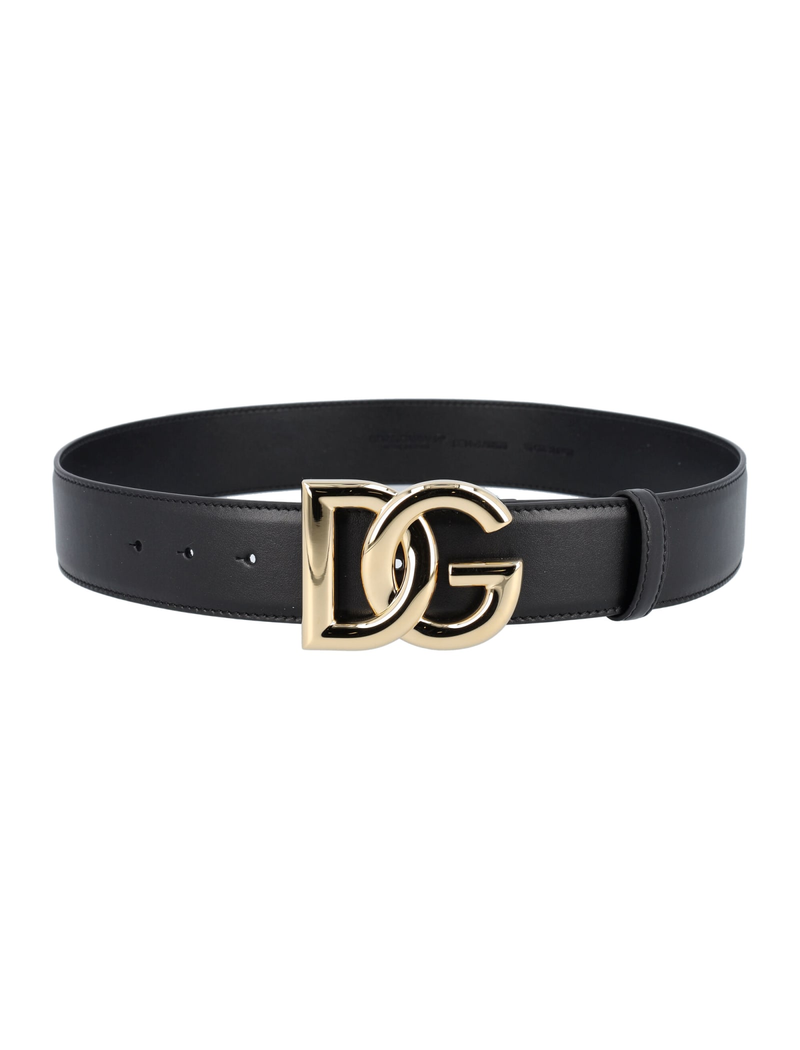 Dolce & Gabbana Crossover Dg Logo Belt