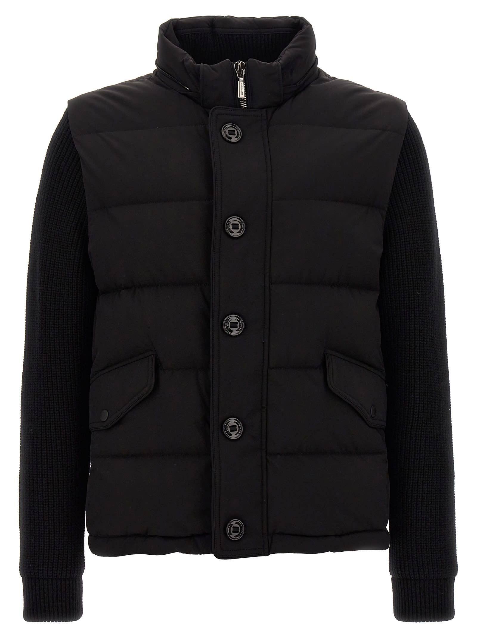 Moorer Foscolo Down Jacket In Black
