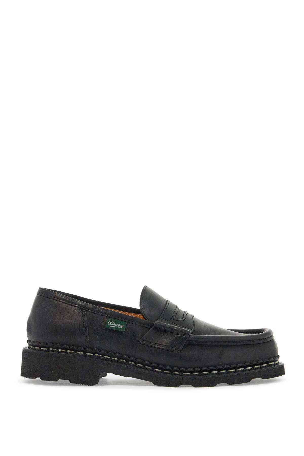 Shop Paraboot Orsay Loaf In Noire Lis Noir (black)