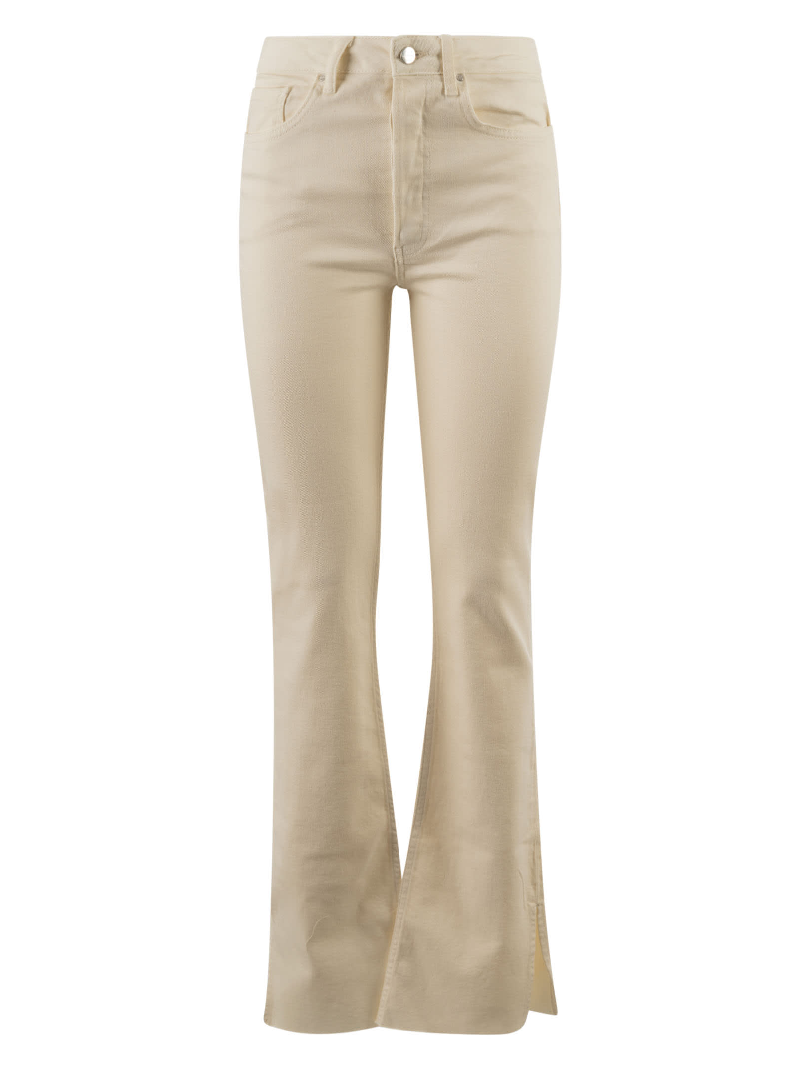 Anine Bing Roxanne Jeans In White | ModeSens