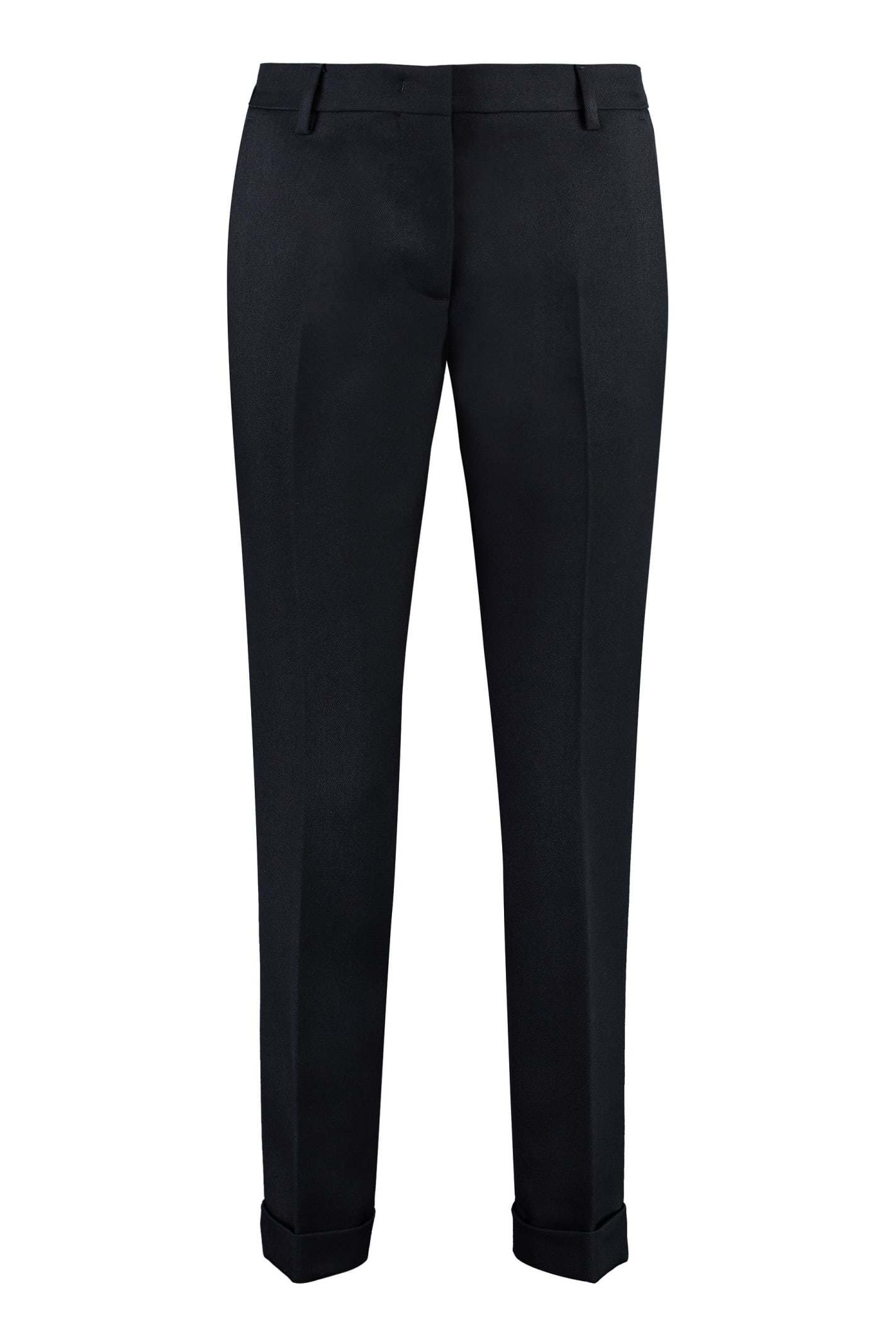 Golden Goose Viscose Trousers In Blue