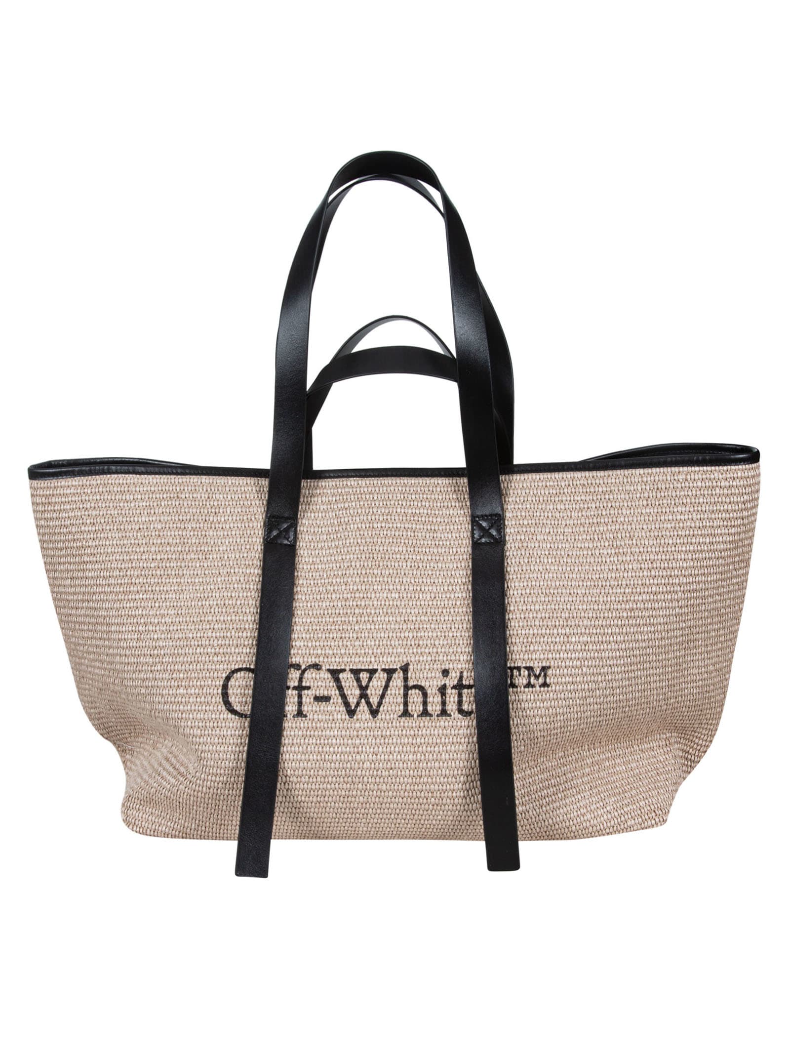 off white commercial tote