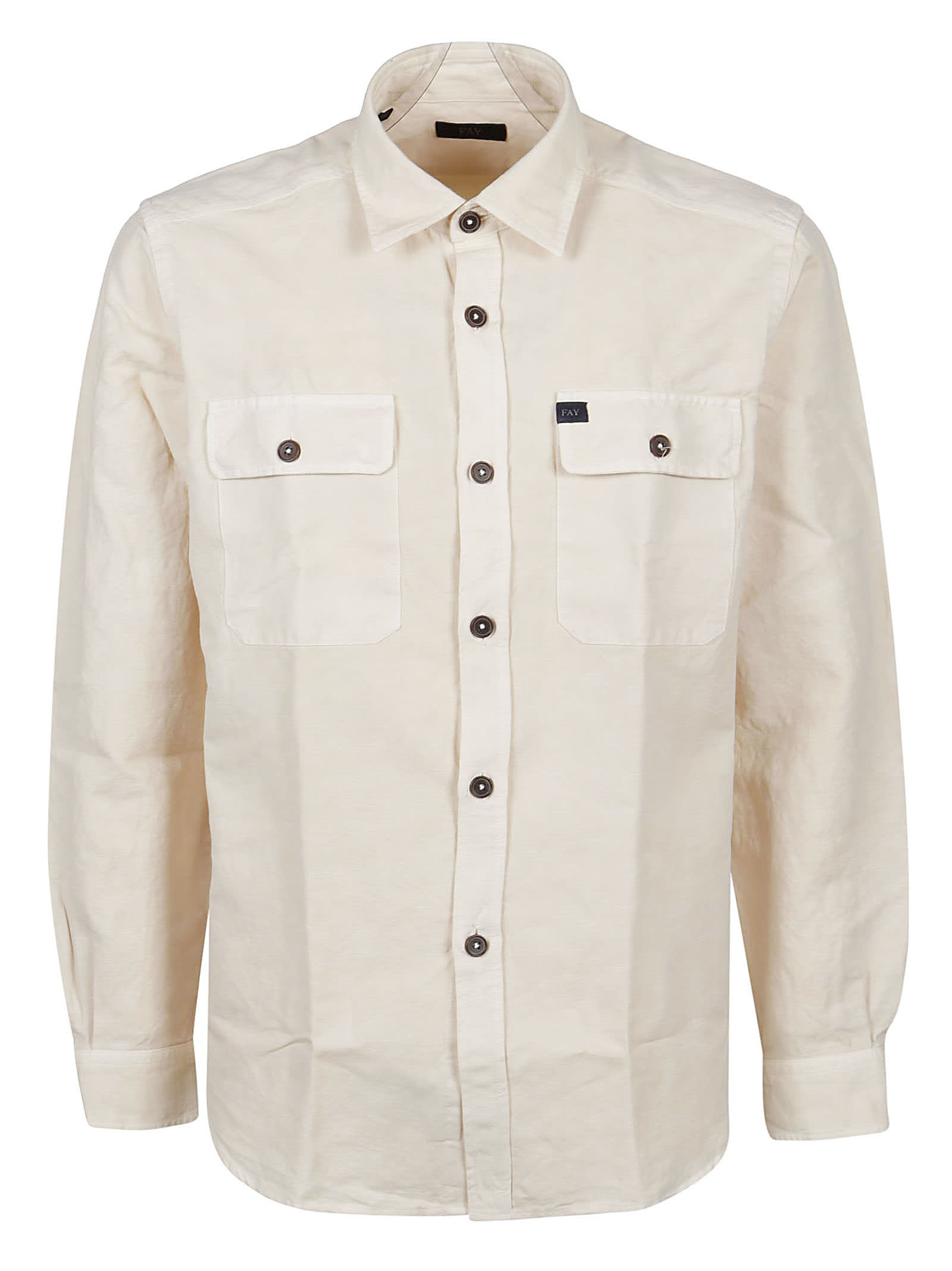 Shop Fay Over Shirt In White