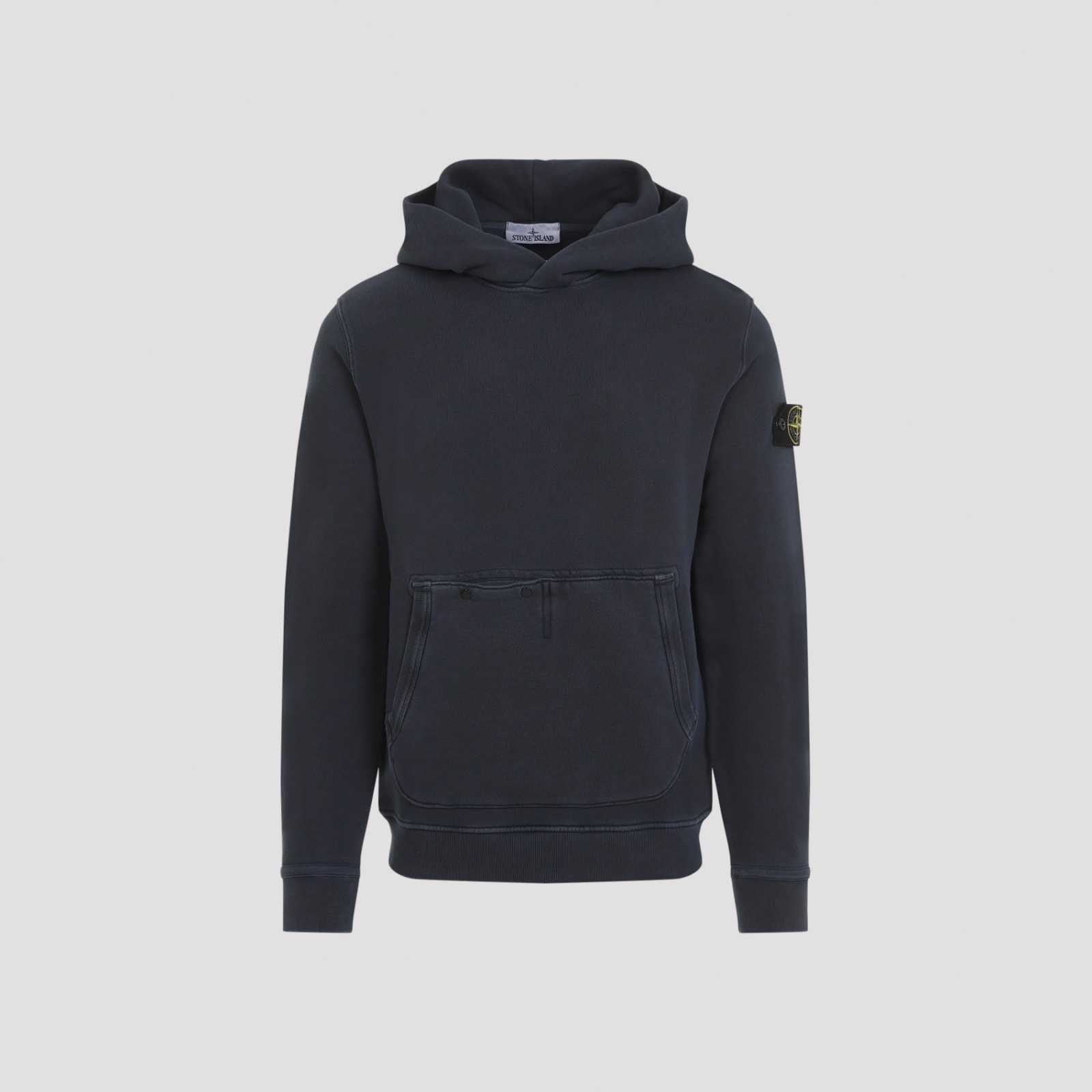 Shop Stone Island Sweatshirt In Navy Blue