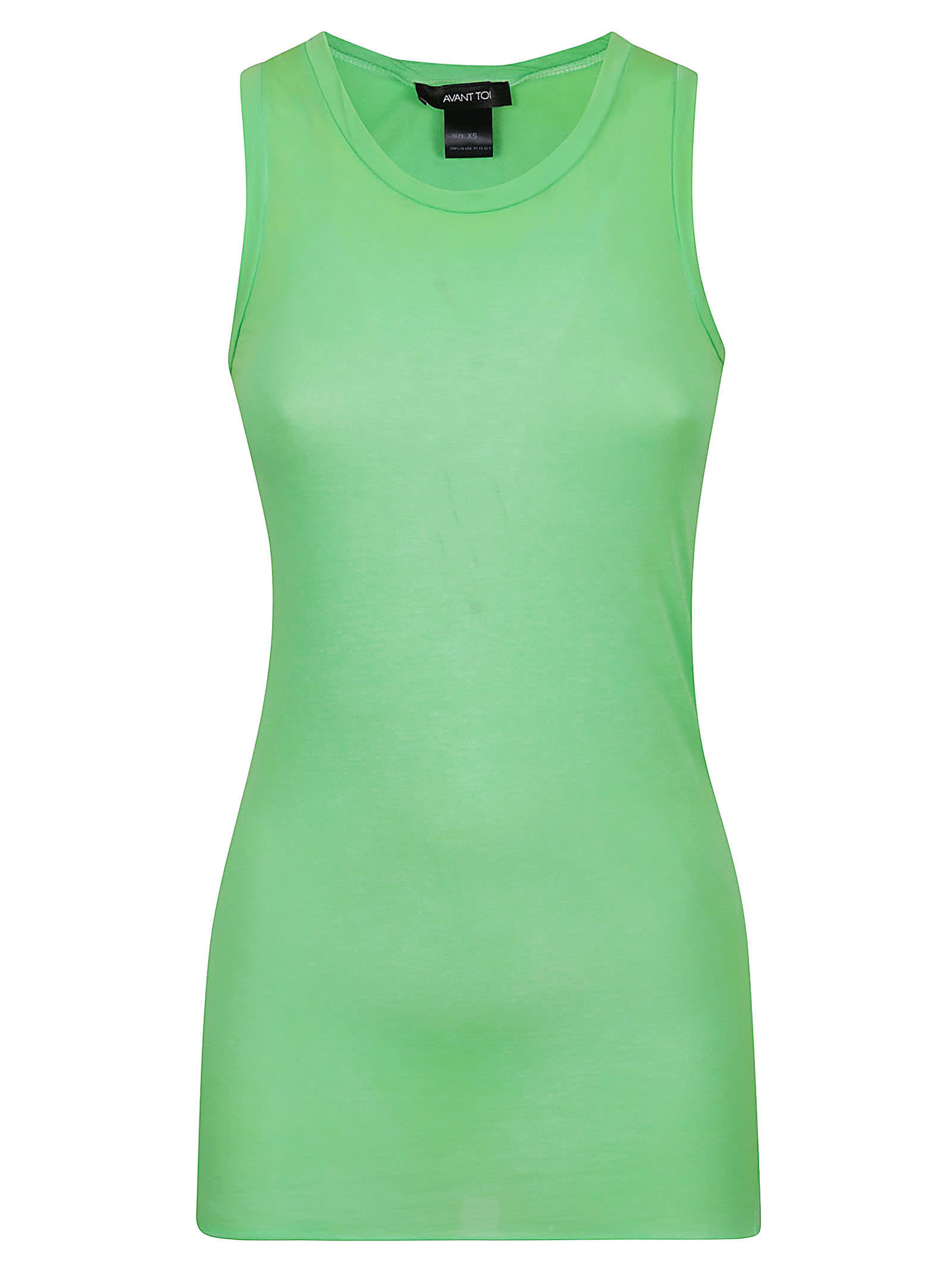 Shop Avant Toi Top In Lime