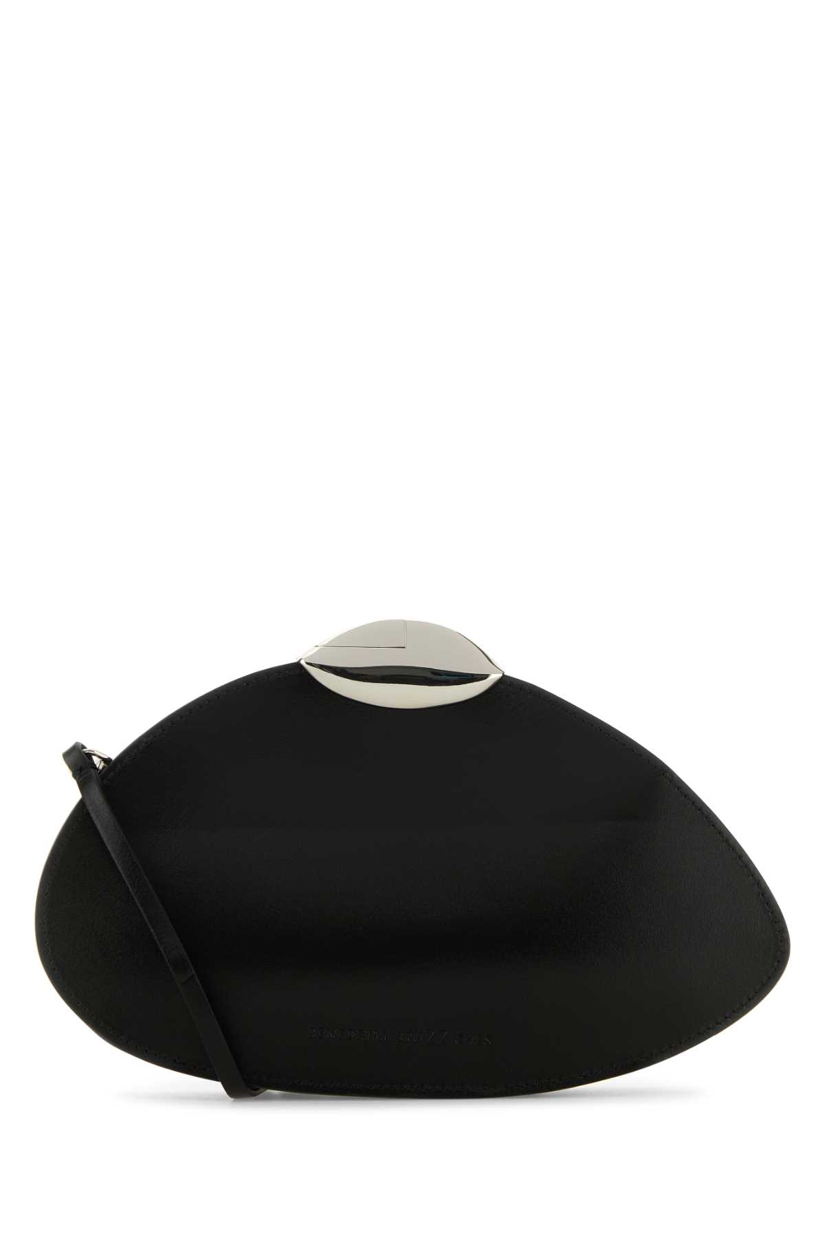 Black Leather Belle De Jour Clutch