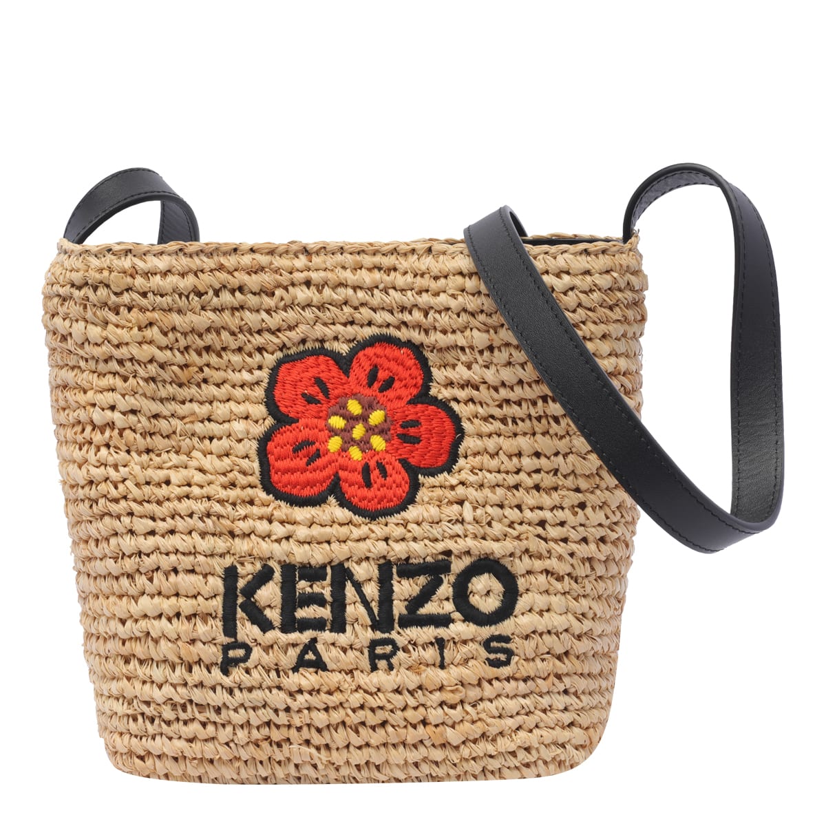 Kenzo Mini Boke Bucket Bag In Brown