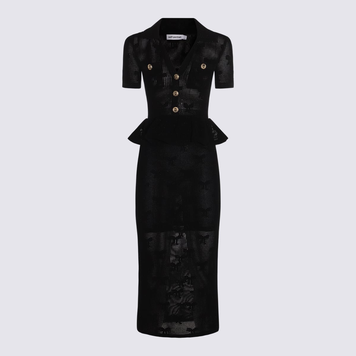Black Cotton Dress