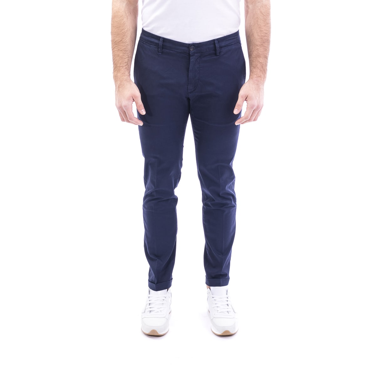 RE-HASH RE HASH MUCHA COTTON BLEND TROUSERS,11236494