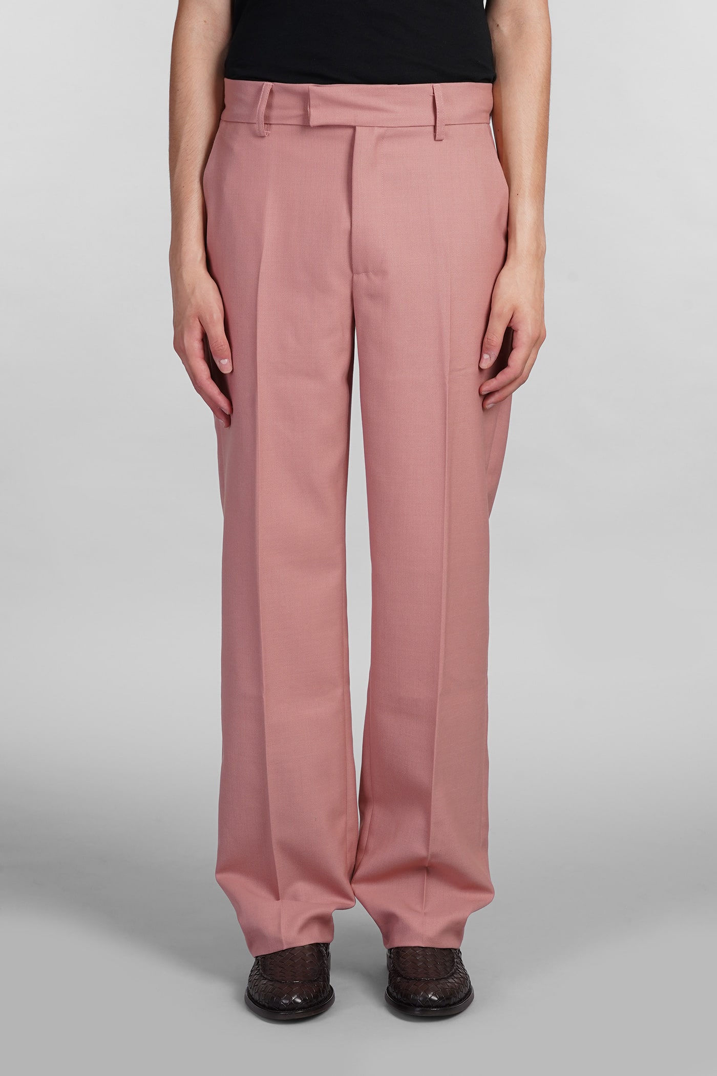 Mike Pants In Rose-pink Polyester