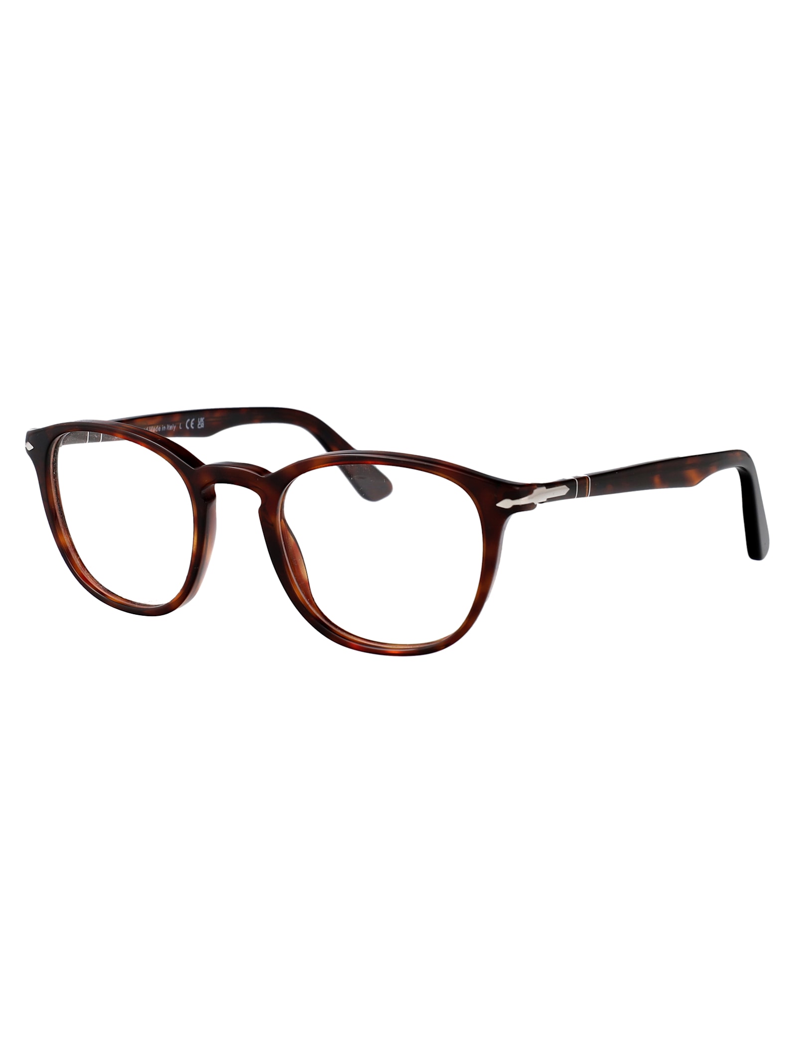 Persol Havana Acetate Glasses In Brown