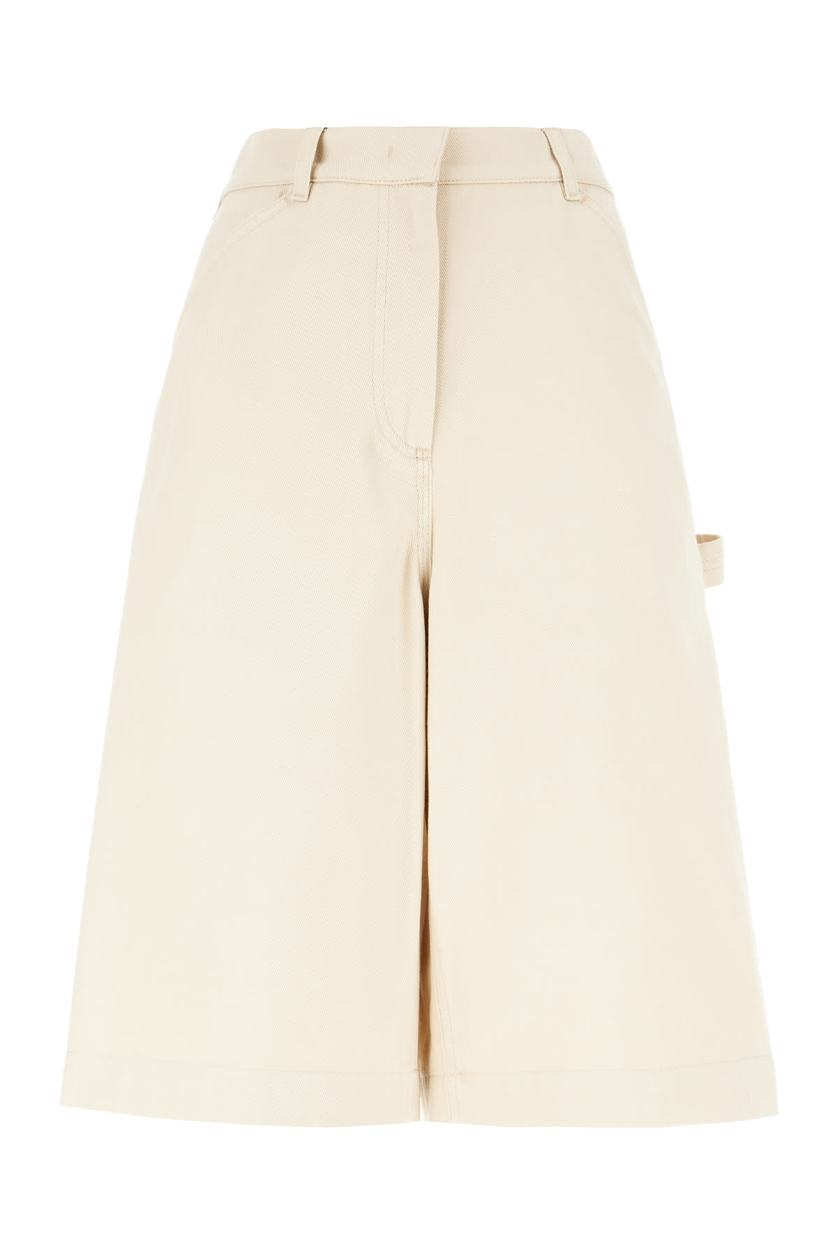 Sand Cotton Bermuda Shorts