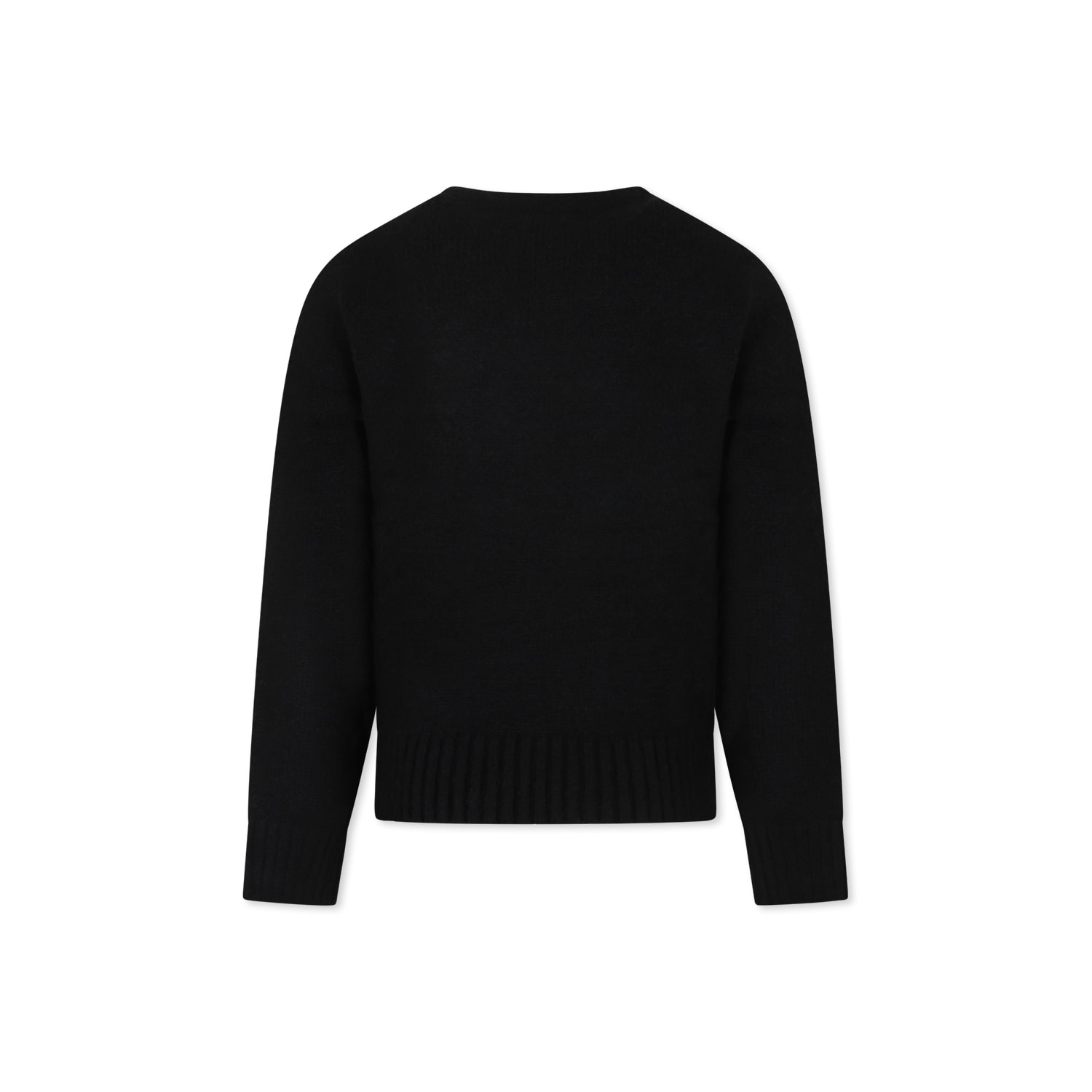 Richmond Black Sweater For Boy In Black