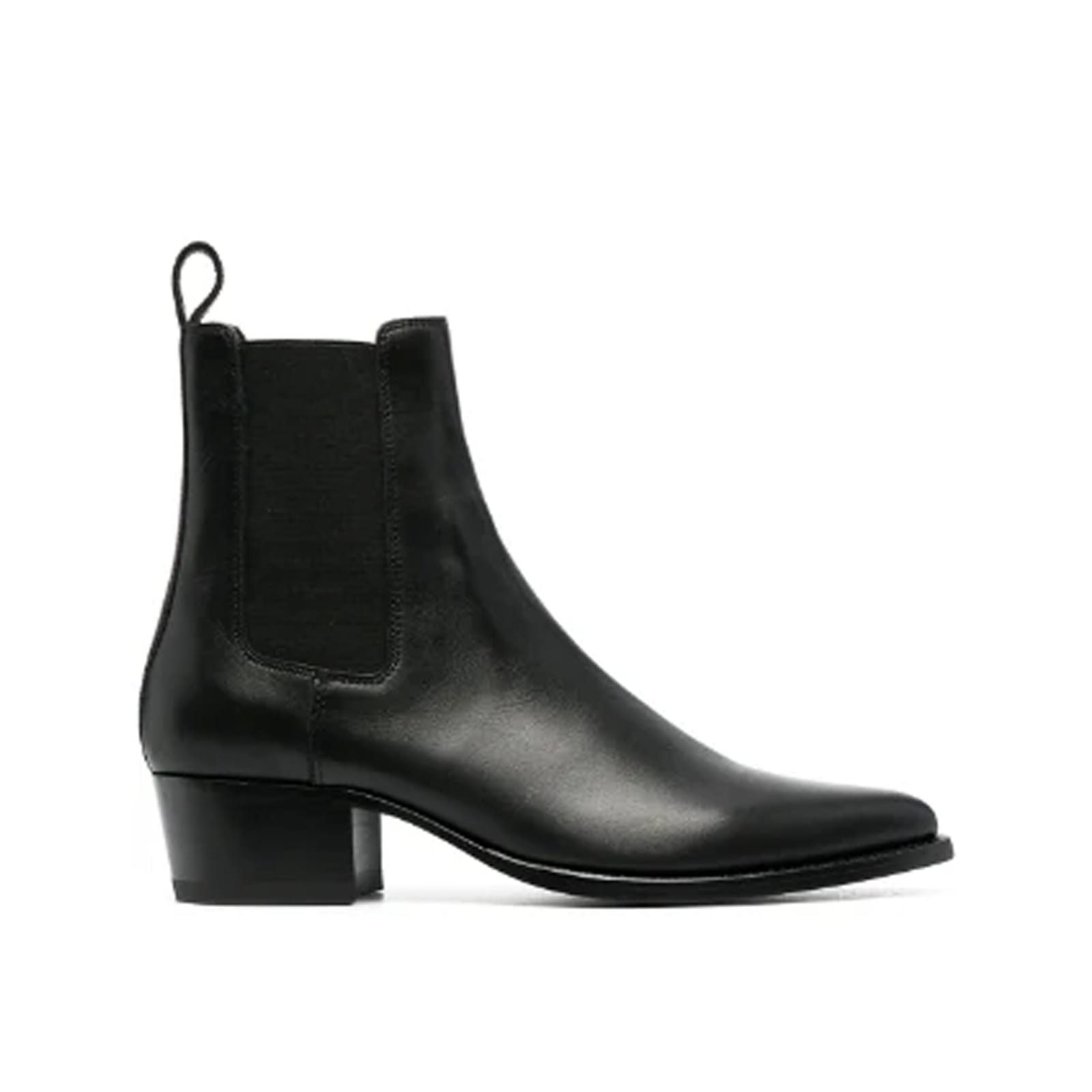 AMIRI LEATHER ANKLE BOOTS