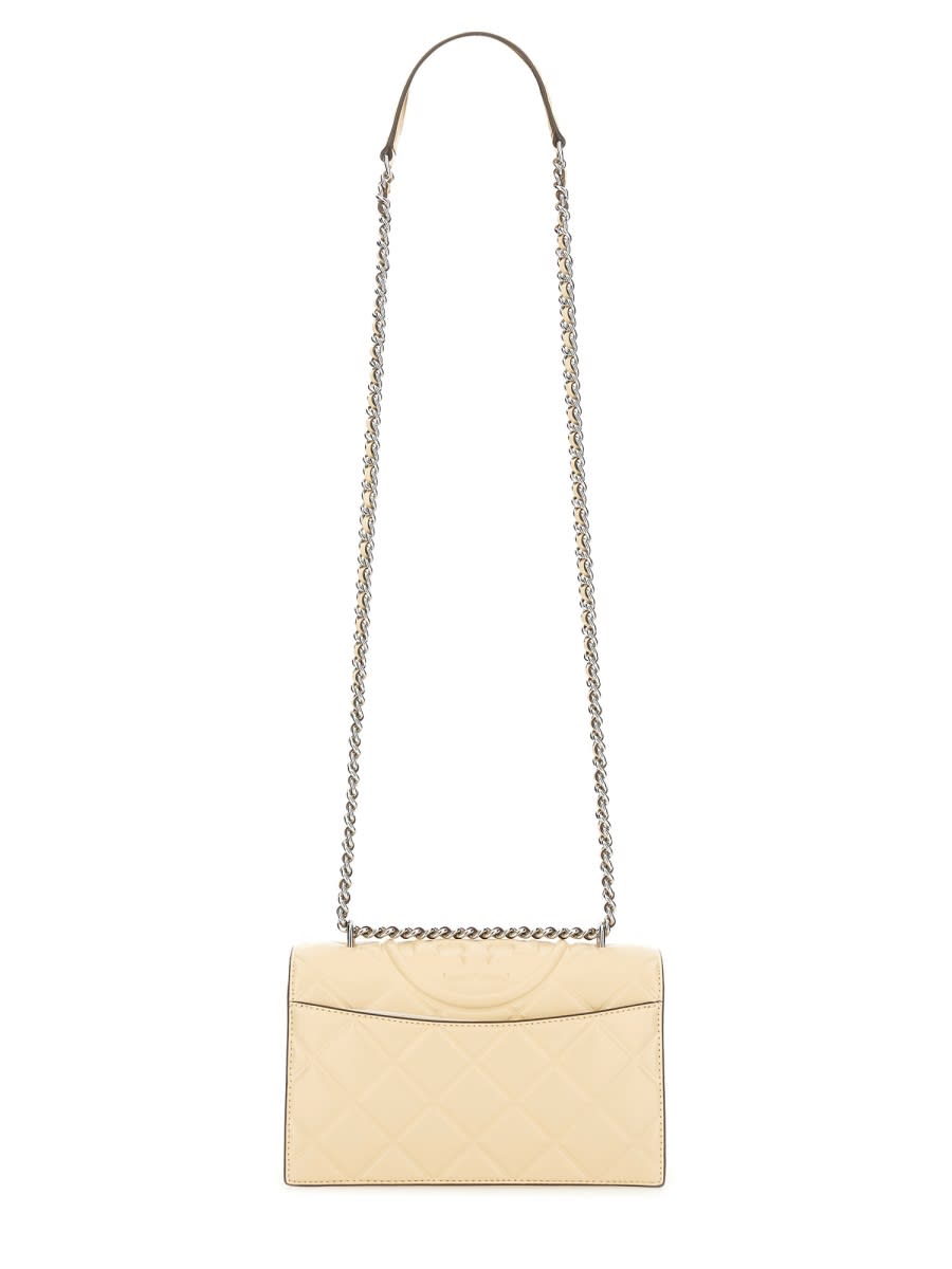 Tory Burch Shoulder Bag Fleming Small In Neutral