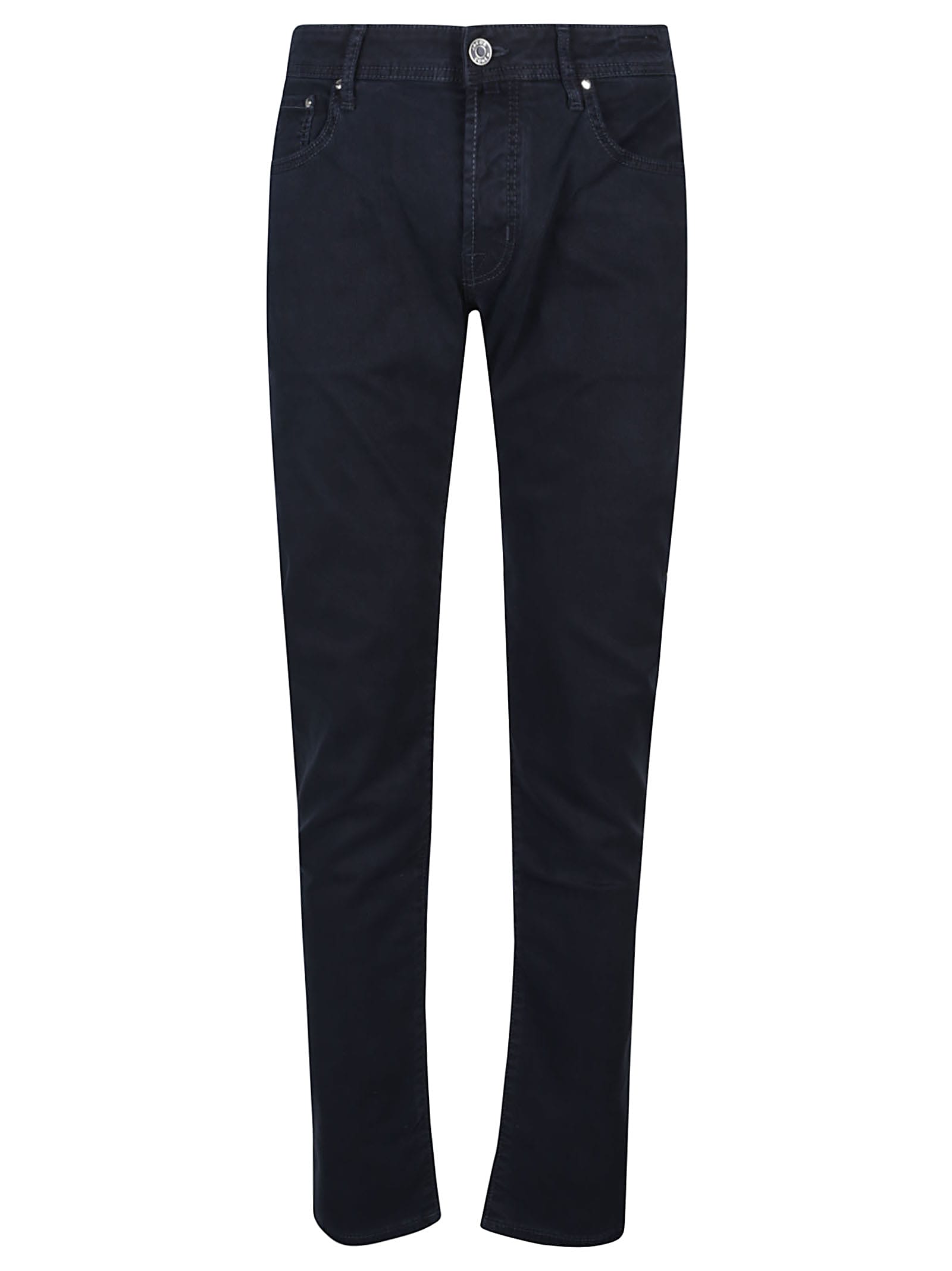 Shop Jacob Cohen 5 Pockets Jeans Super Slim Fit Nick Slim In Navy Blu