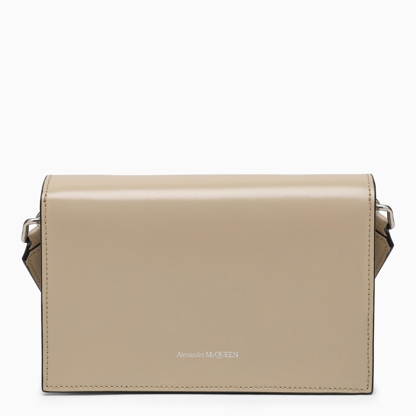 ALEXANDER MCQUEEN SKULL FOLDOVER-TOP SHOULDER BAG