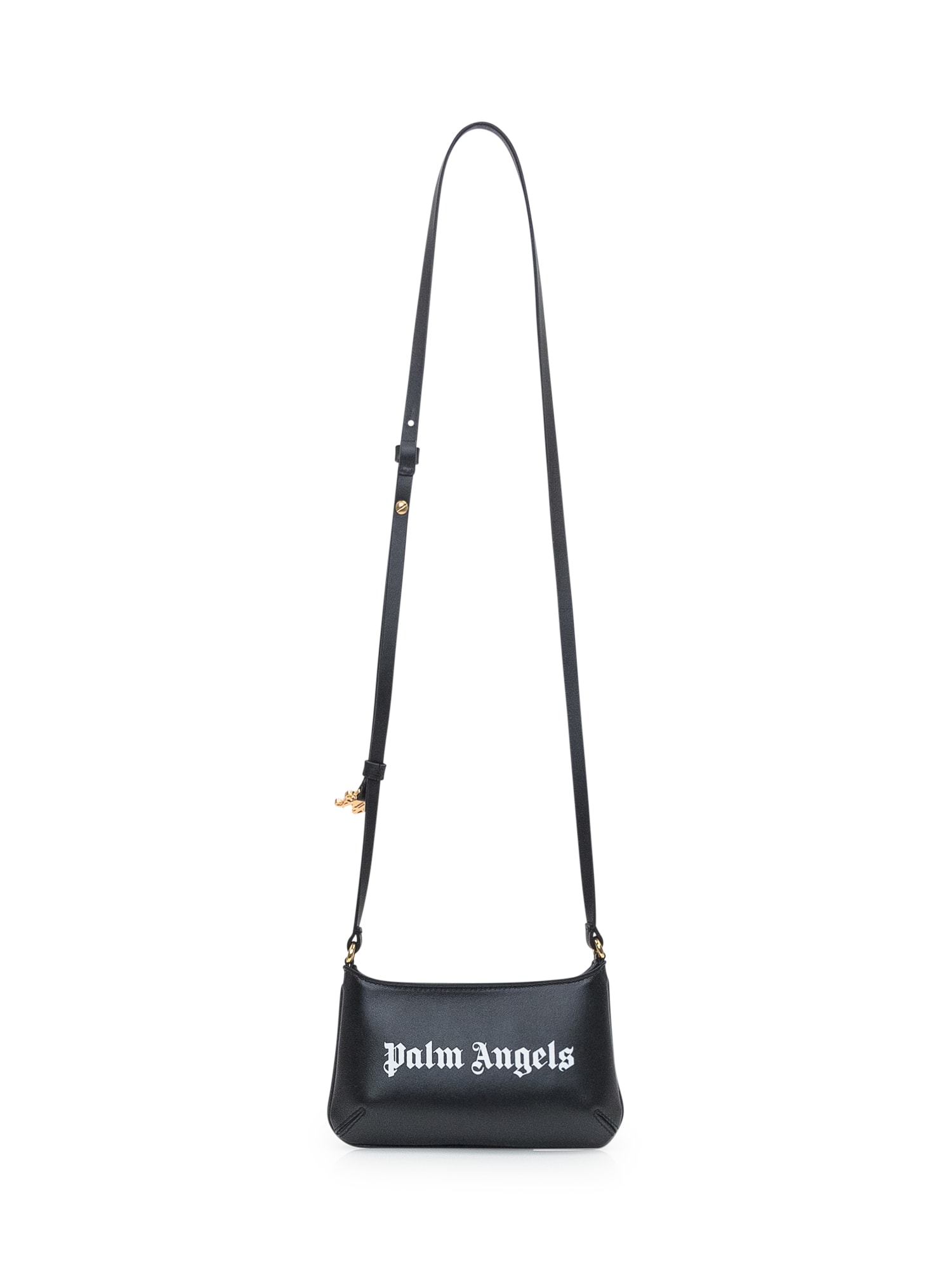 Shop Palm Angels Giorgina Mini Bag In Black/white