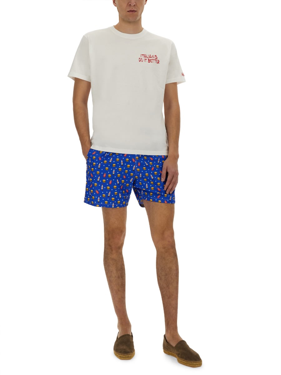 Mc2 Saint Barth T-shirt Girocollo Italians Do It Better