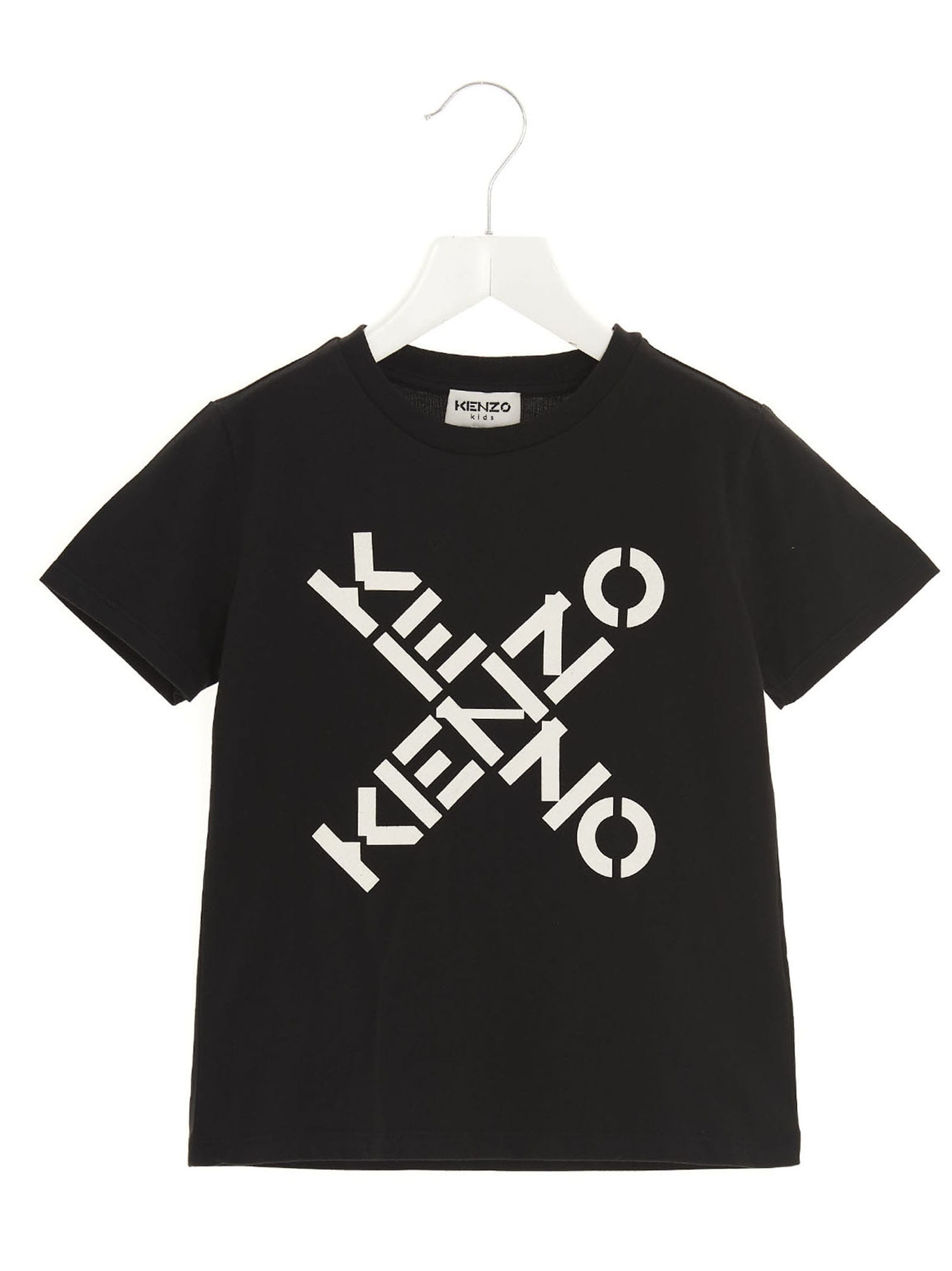 KENZO T-SHIRT,K25175 NERO