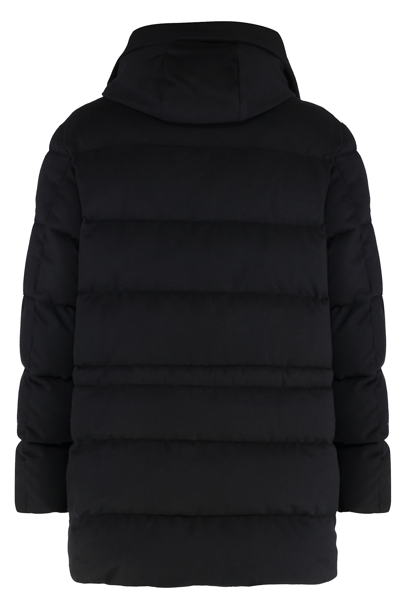 Moorer Davide Hooded Parka In Black
