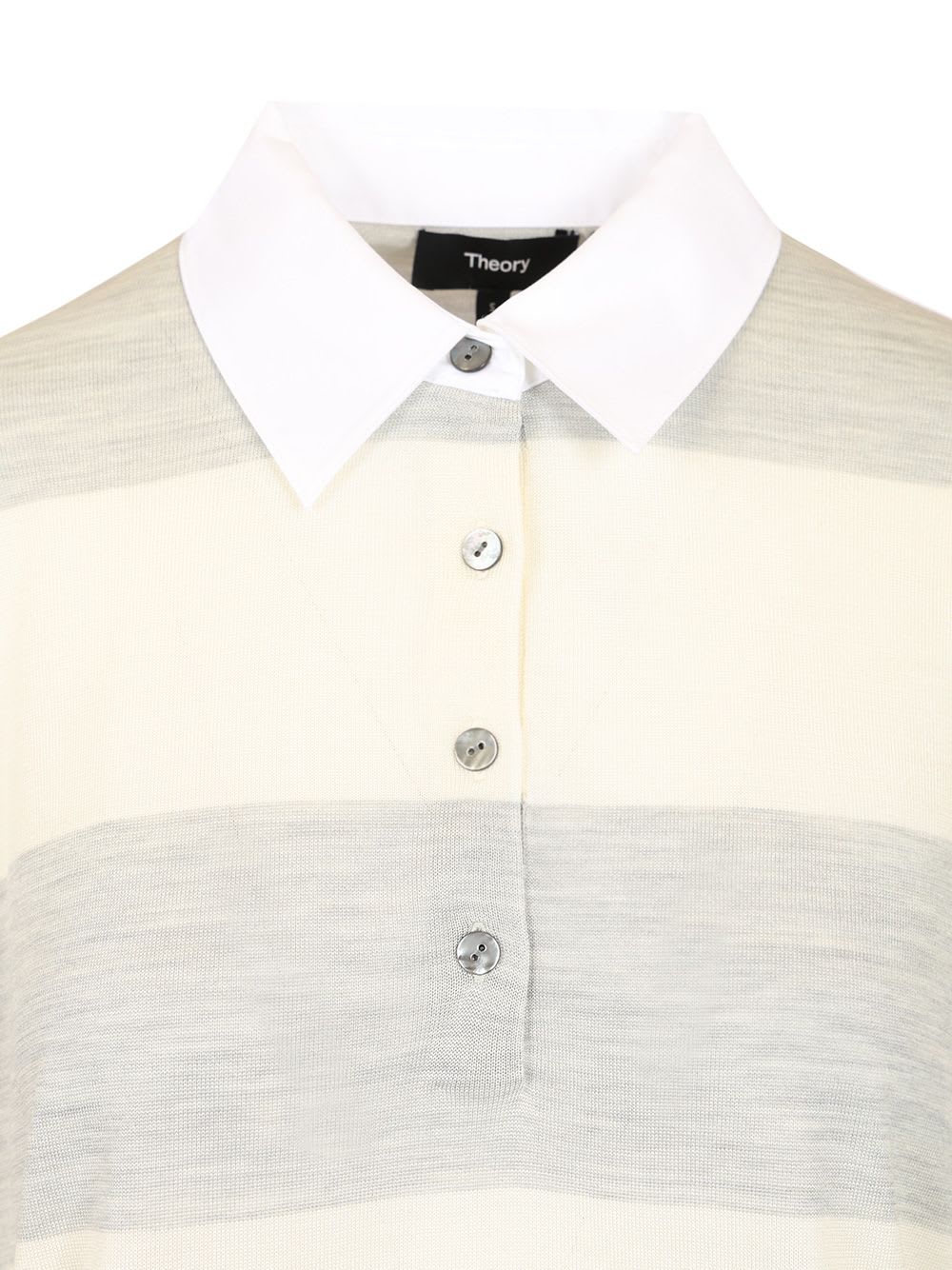 Theory Striped Polo