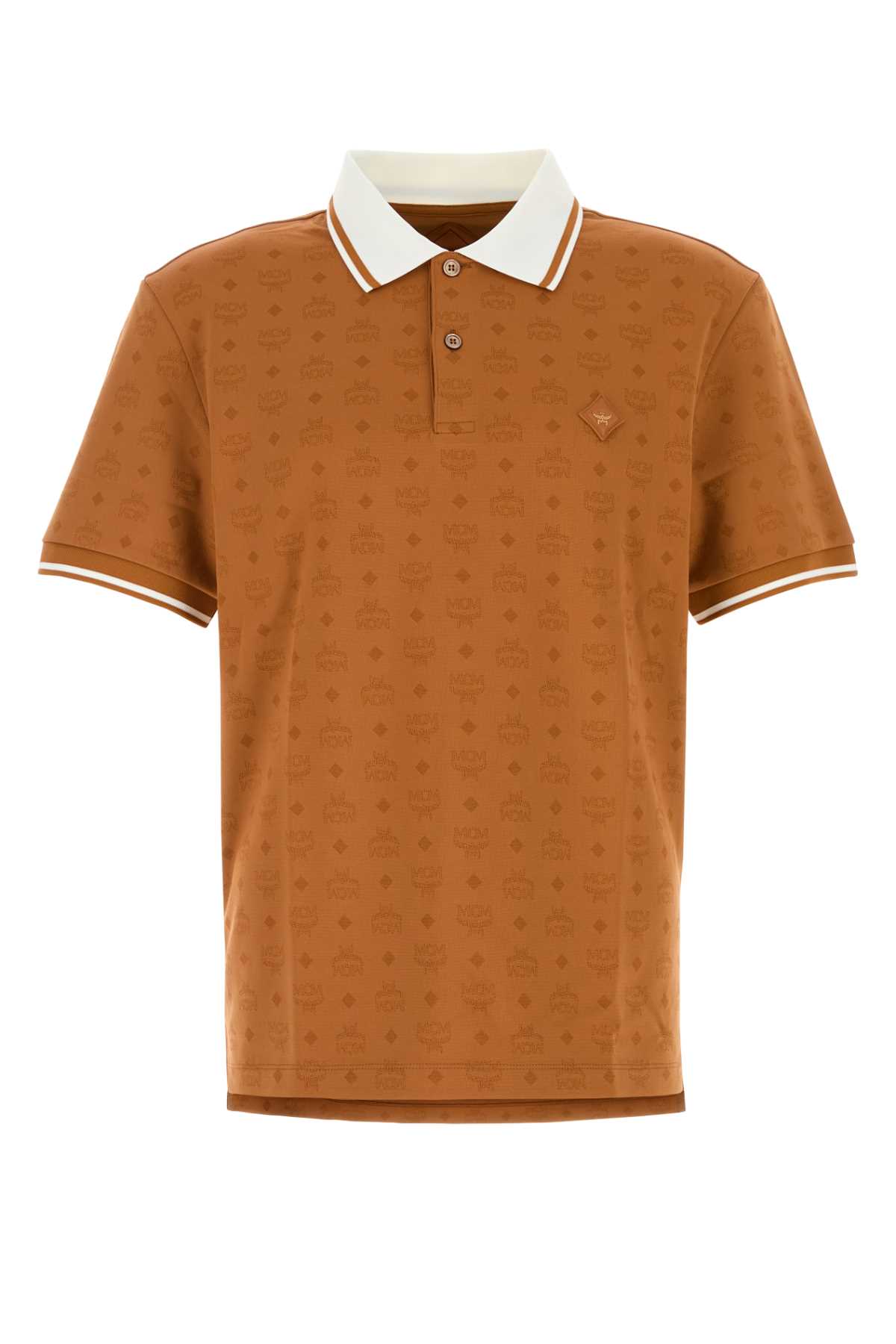 Orange Piquet Polo Shirt