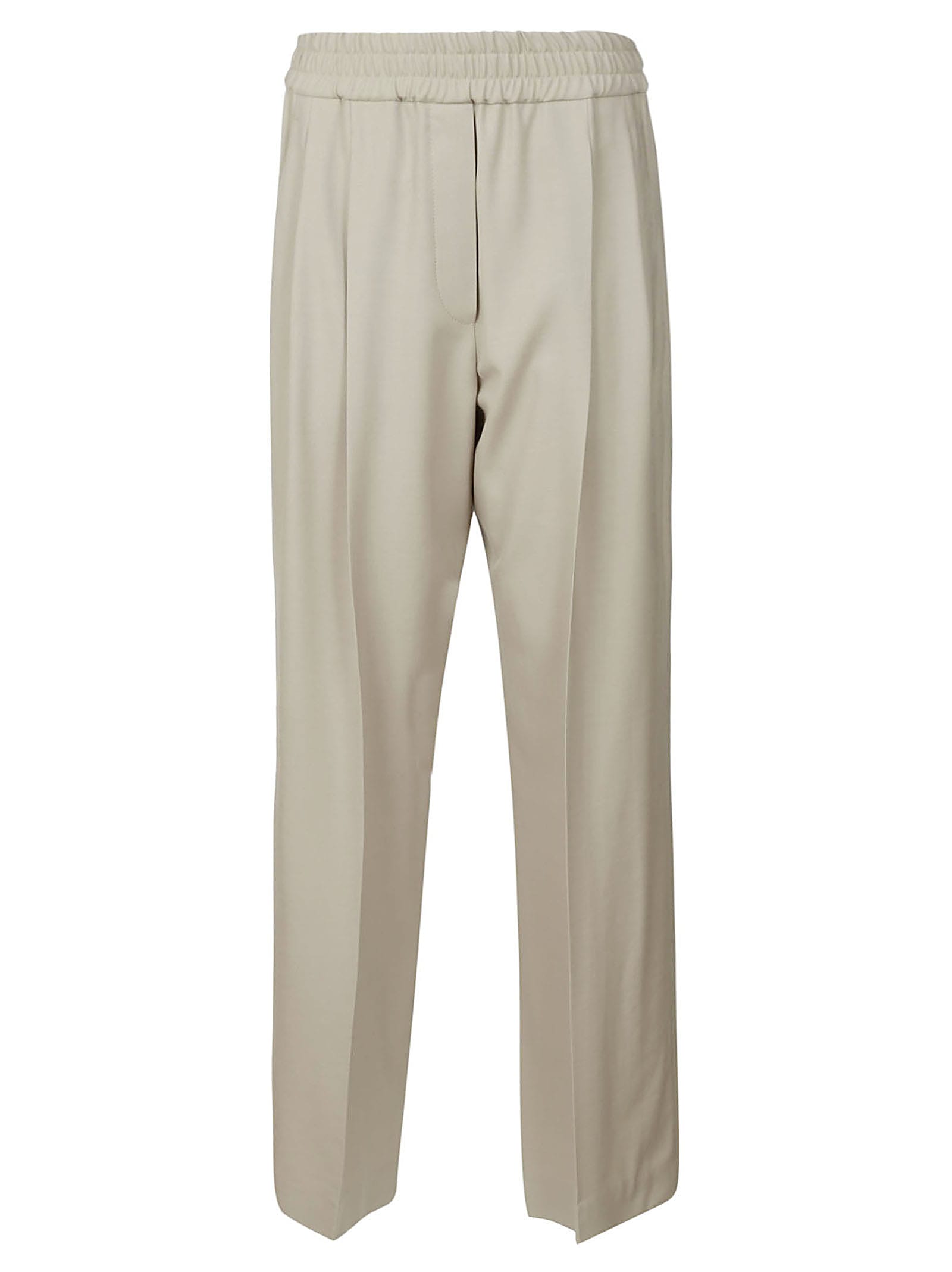 Brunello Cucinelli Elastic Waist Plain Trousers