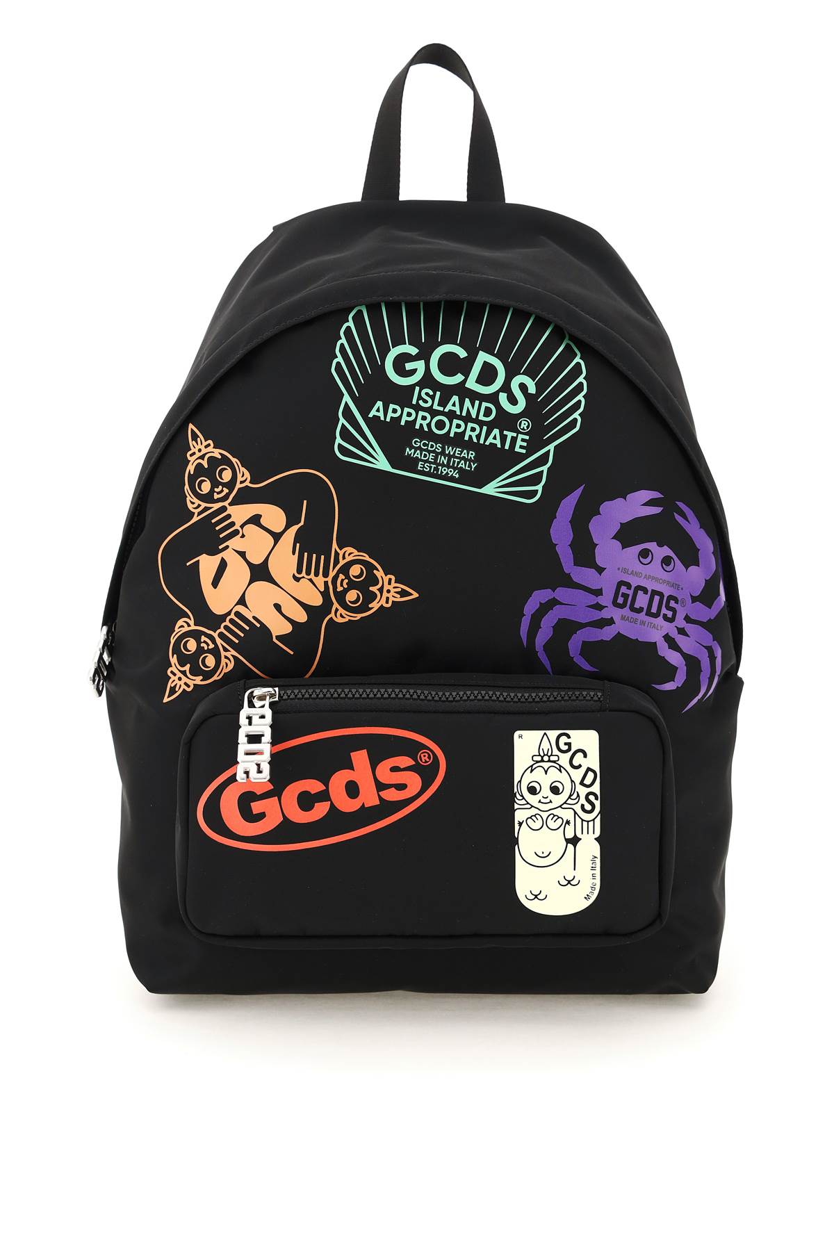 GCDS Gcdsland Print Nylon Backpack