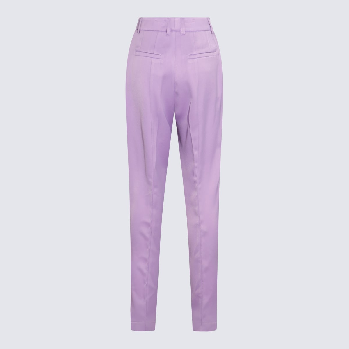 Shop Hebe Studio Lilac Viscose The Lover Pants