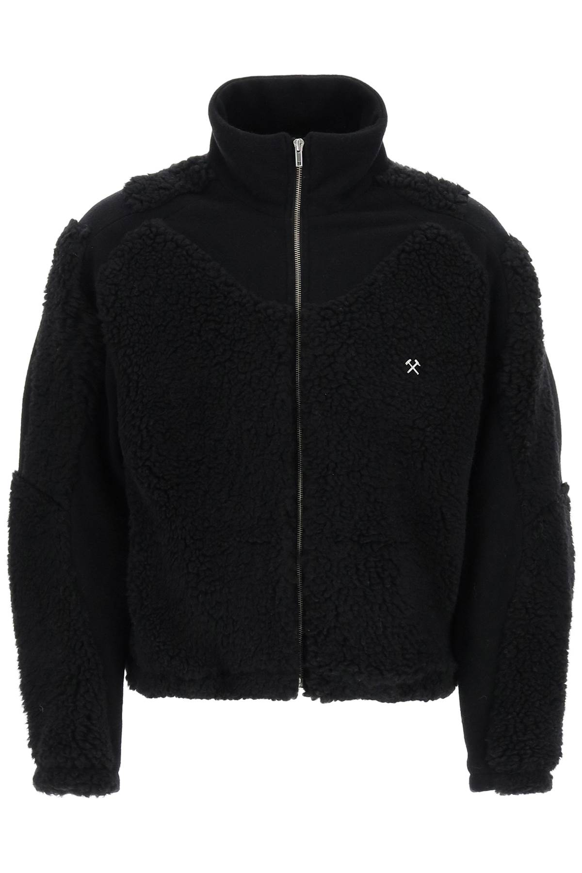 Gmbh Casual Jacket In Black Wool In Black (black)