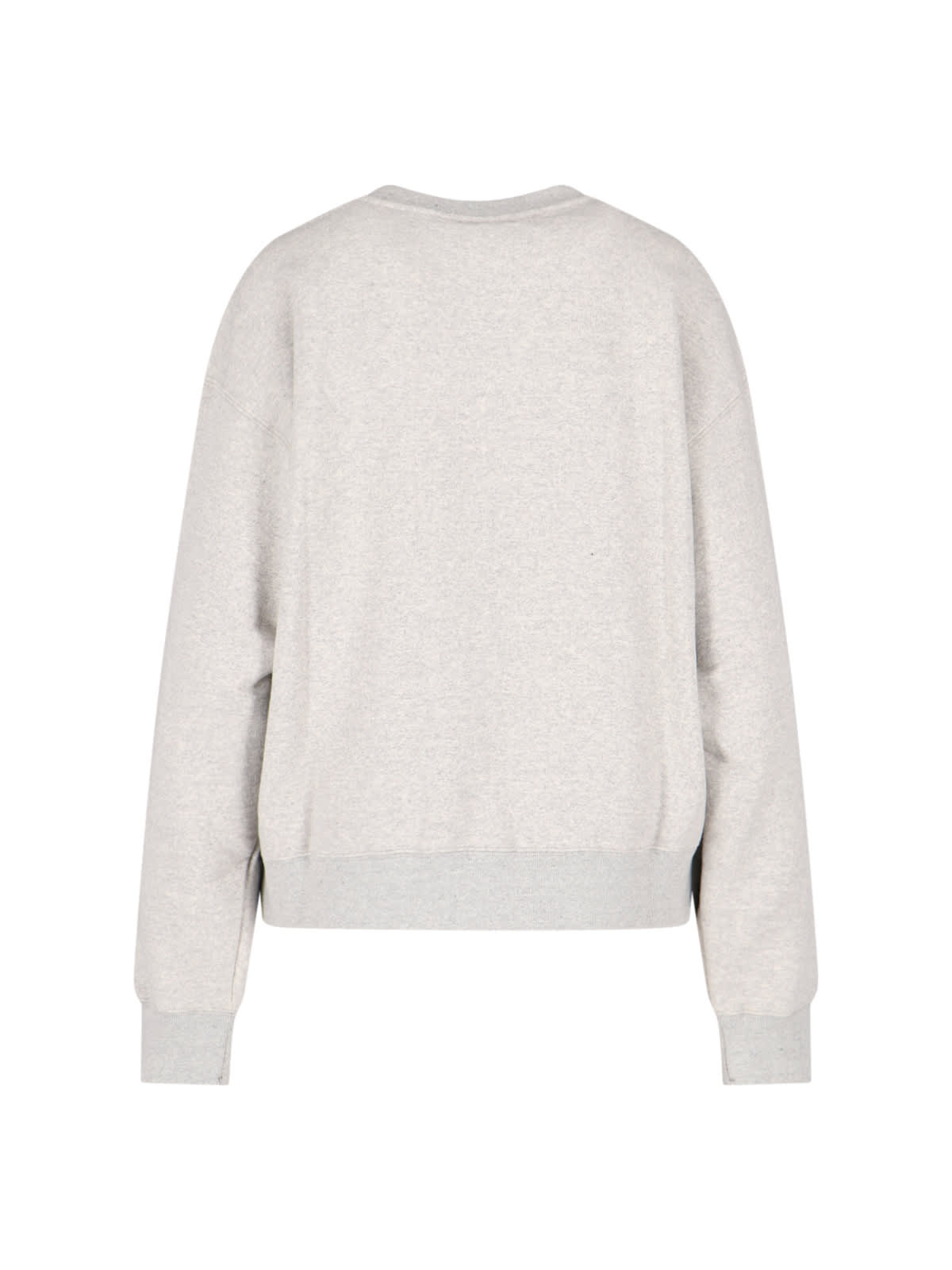 Shop Jil Sander Oversize Logo Sweatshirt In Gray