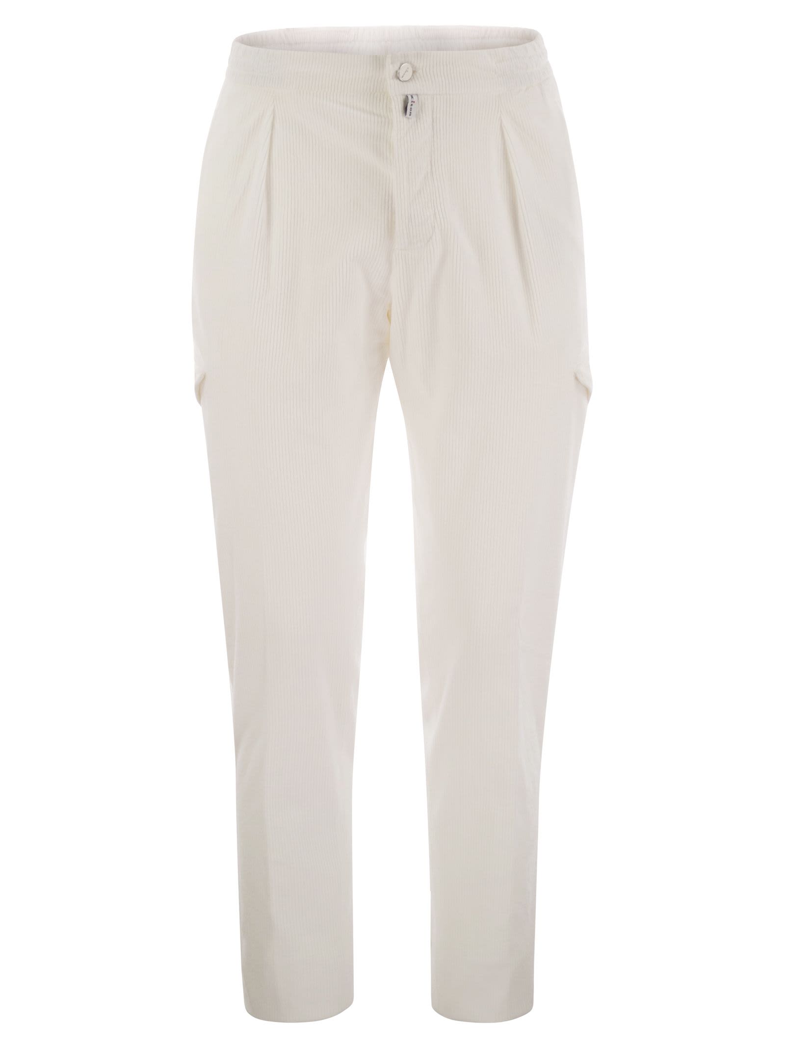 Velvet Cargo Trousers