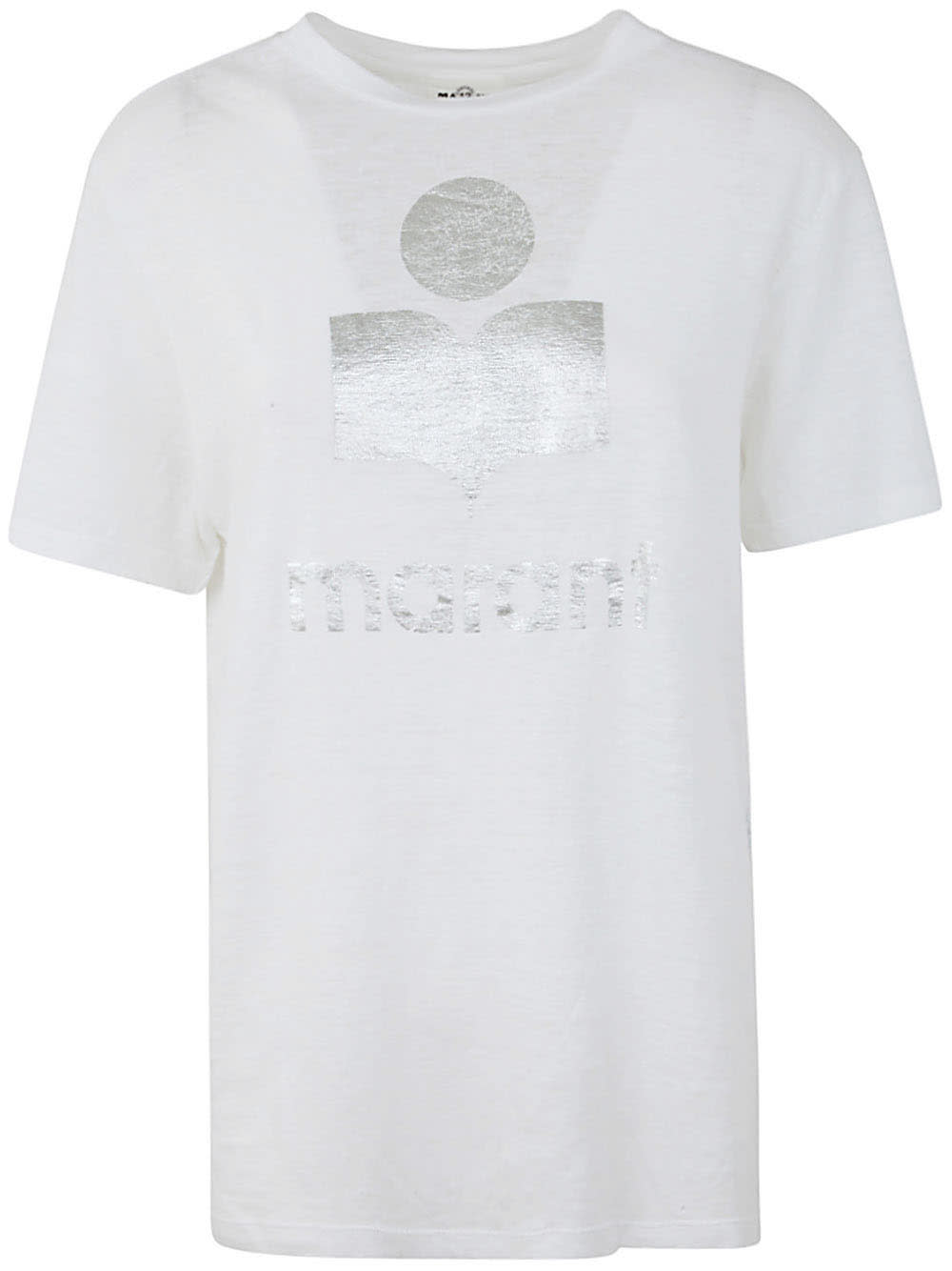 Shop Marant Etoile Zewel T-shirt In Wh White
