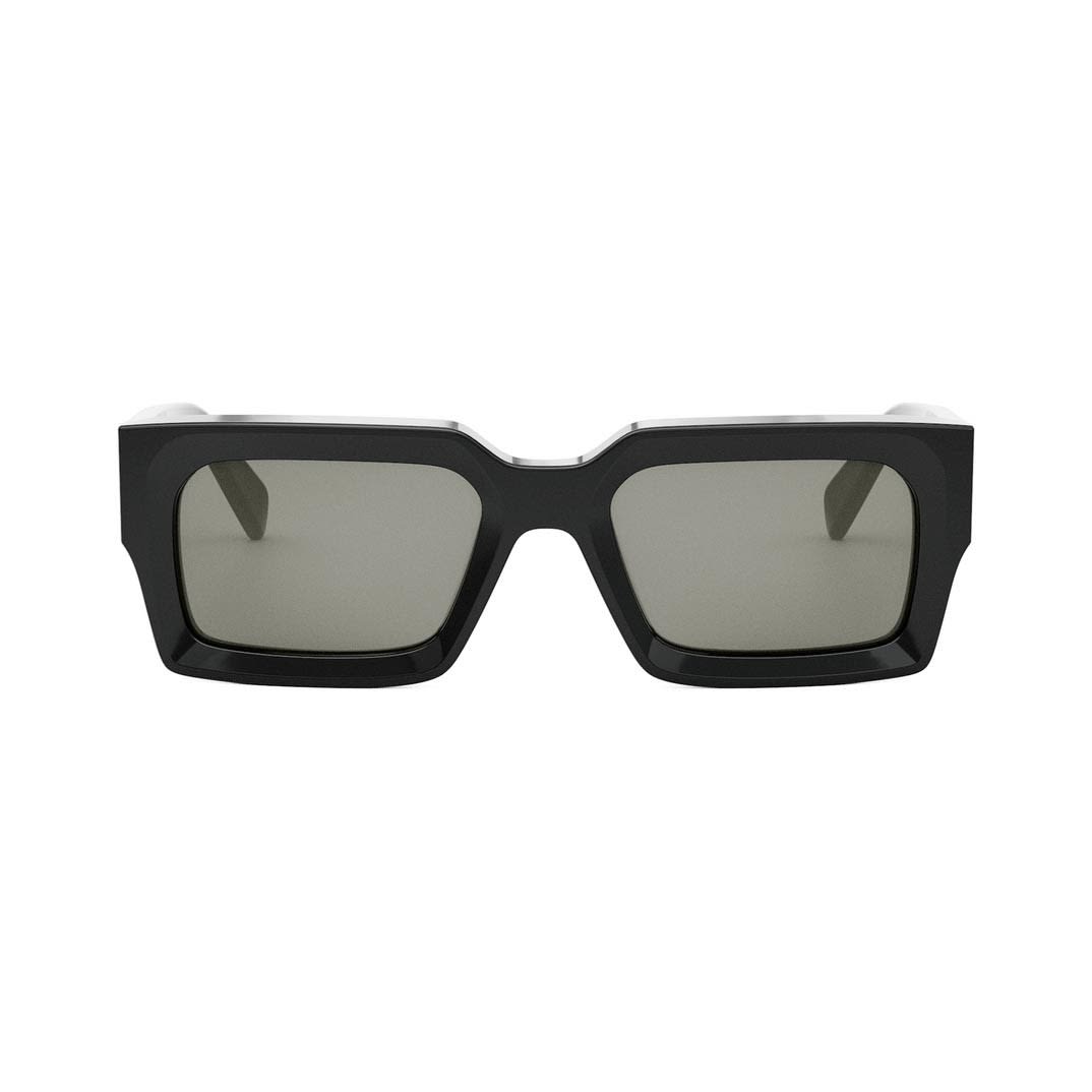 Celine Cl40280u 01a Square Sunglasses In Nero/grigio
