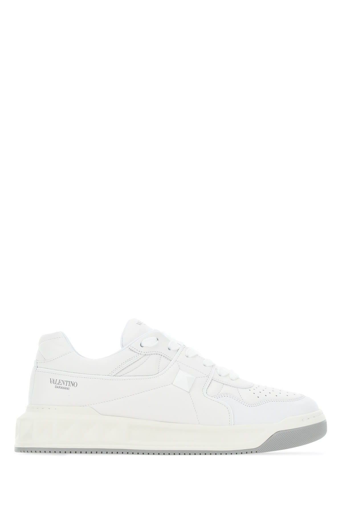 Shop Valentino Sneakers In Biancobiancobiancobiancopastelgrey