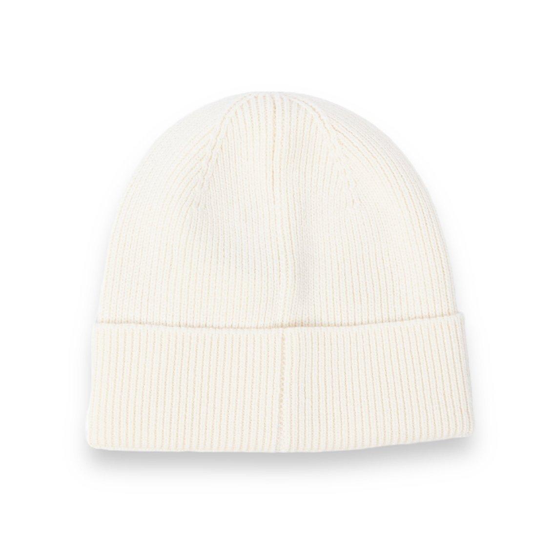 Diesel K-coder-fully B Logo Embroidered Beanie In White