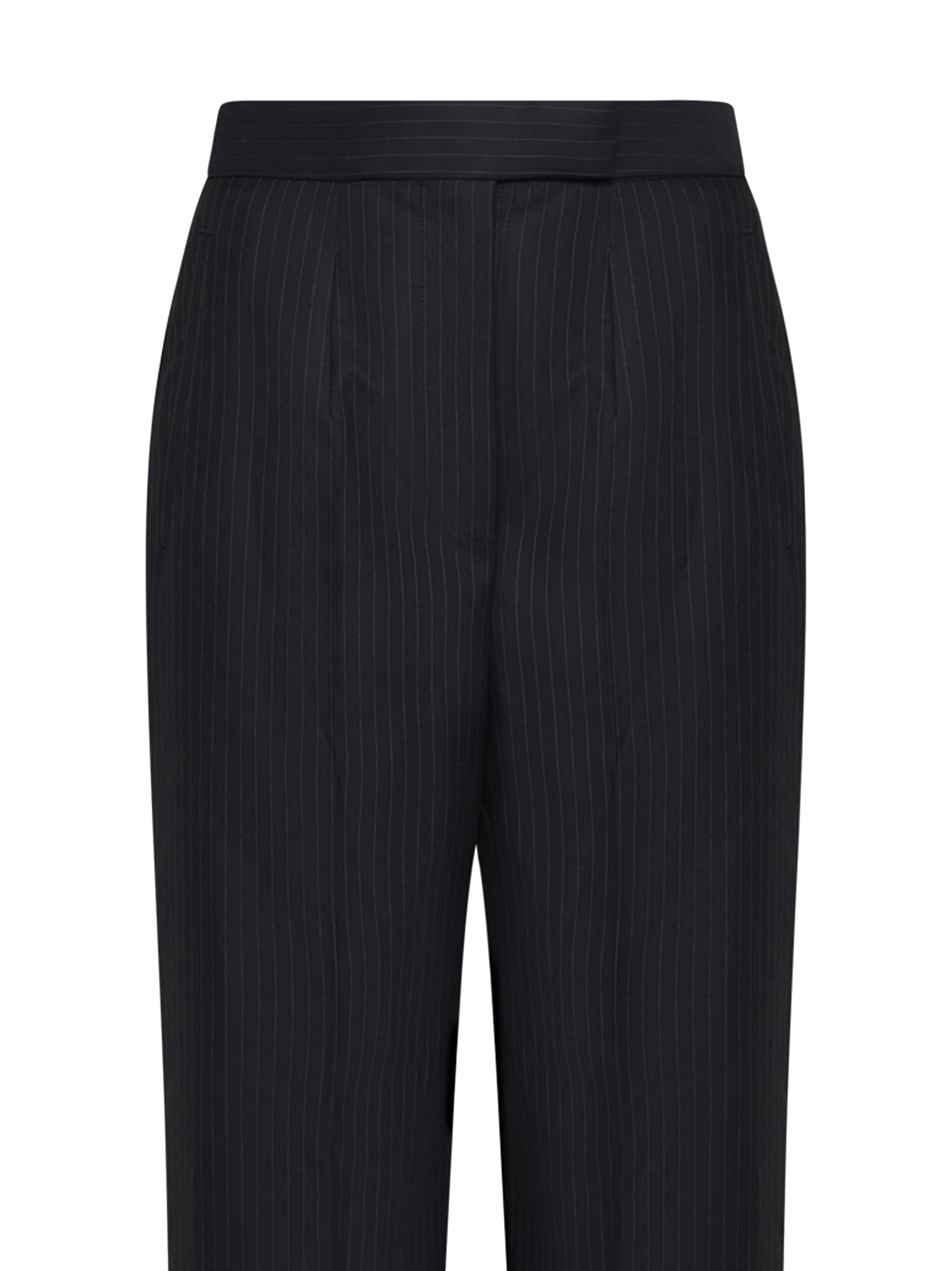 Shop Alexander Mcqueen Pants In Blue