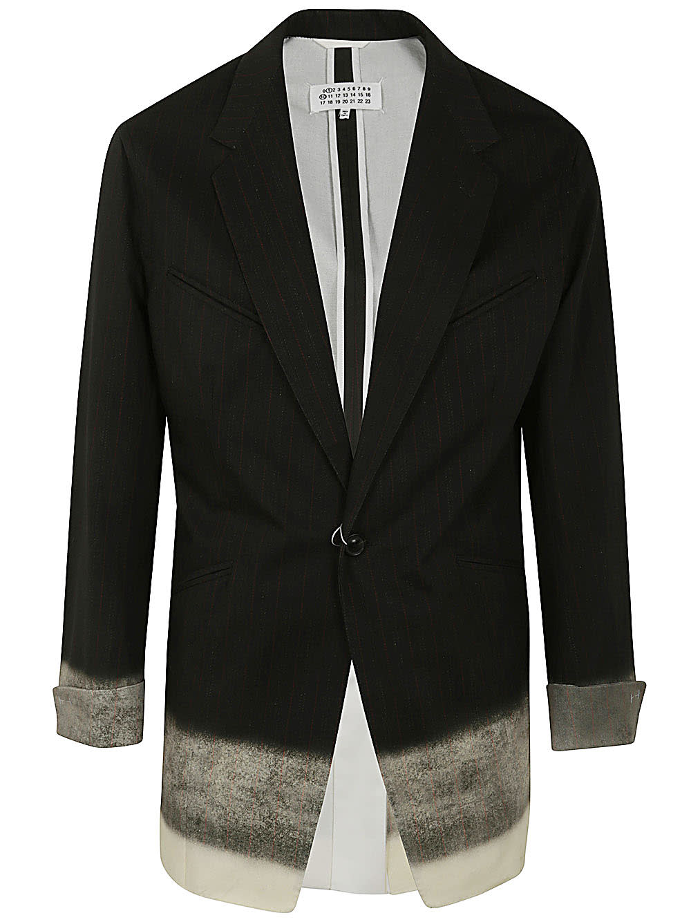 Shop Maison Margiela Jacket In S Dark Grey